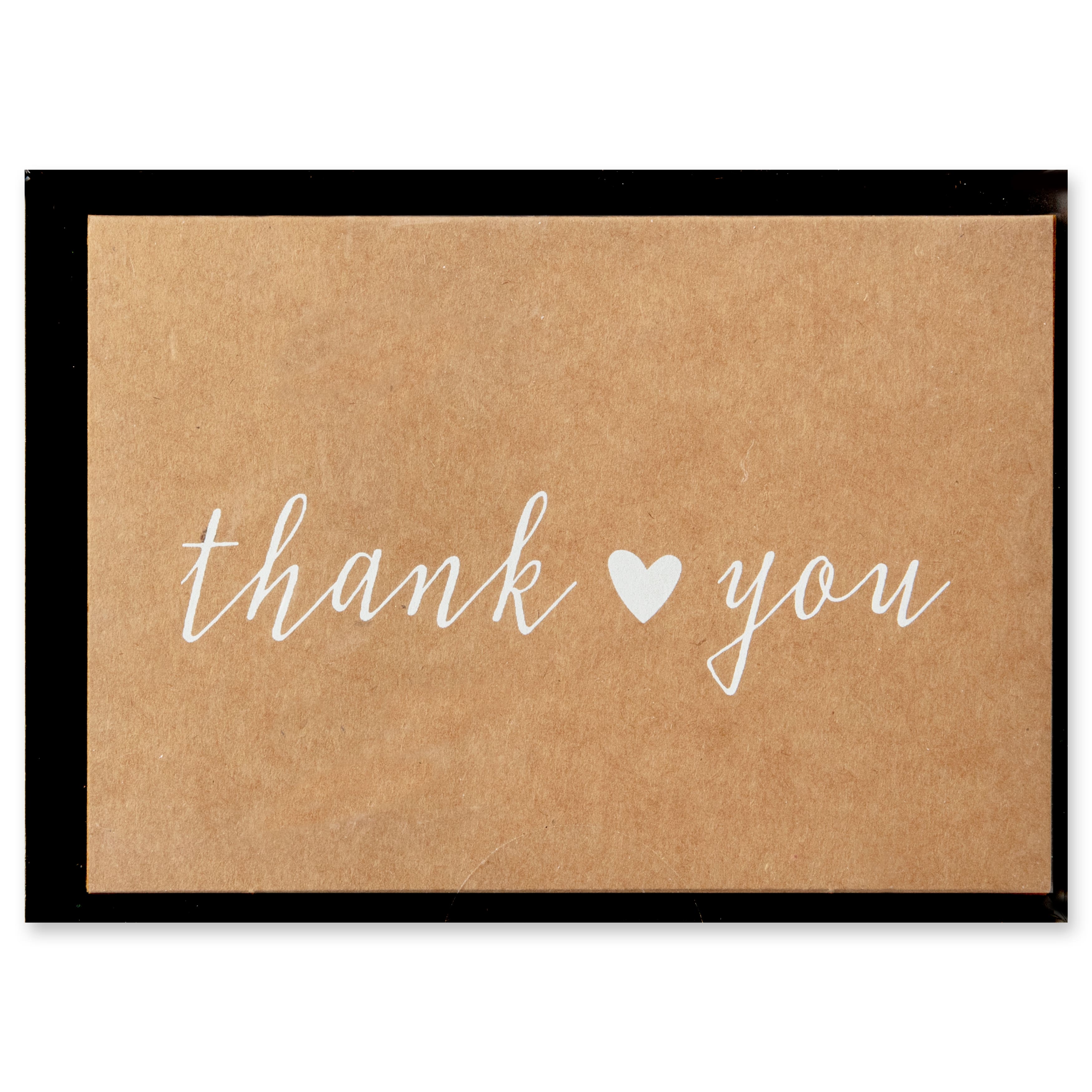 Kraft Thank You Cards & Envelopes By Celebrate It™