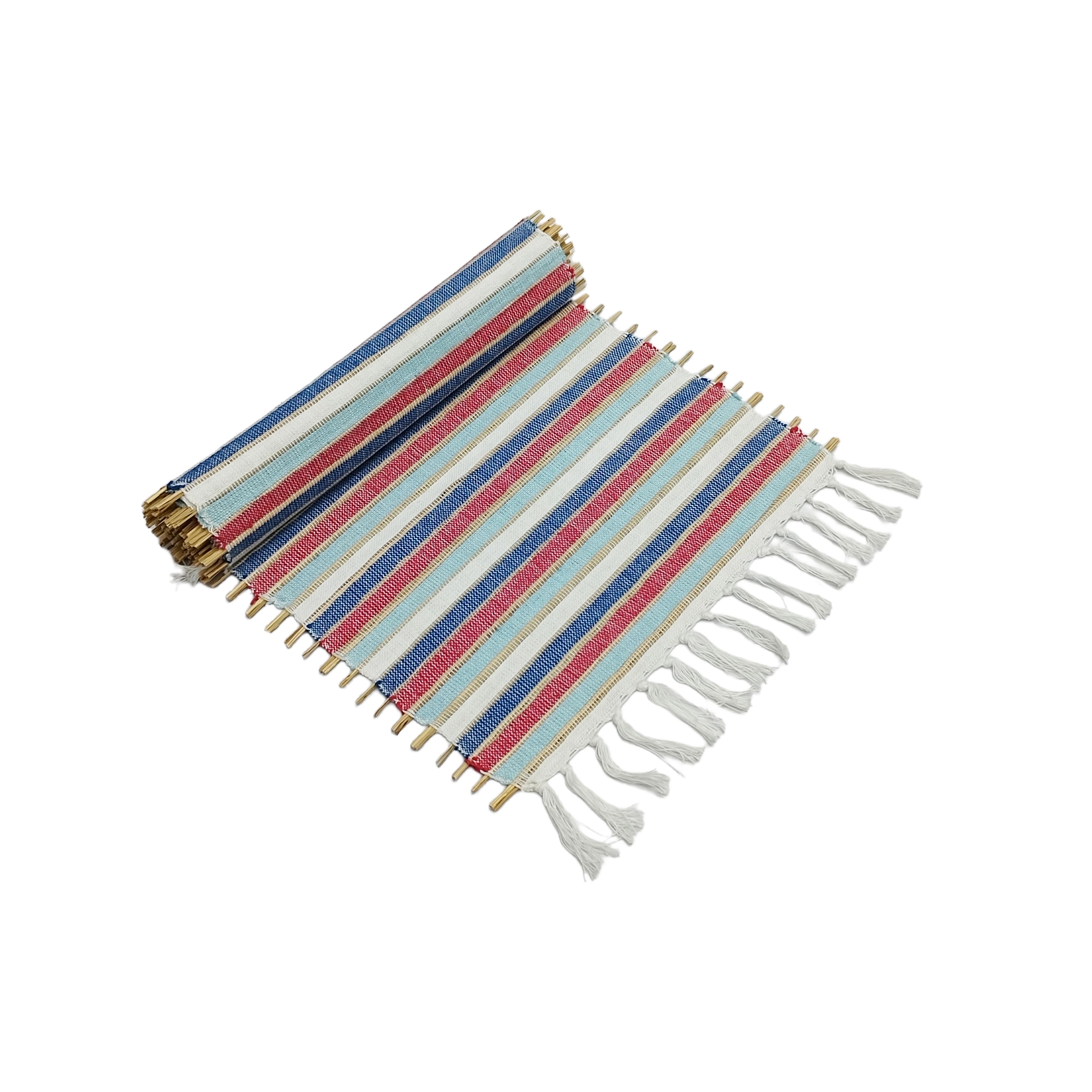 14" x 6ft. Red, White & Blue Stripes Table Runner by Celebrate It™