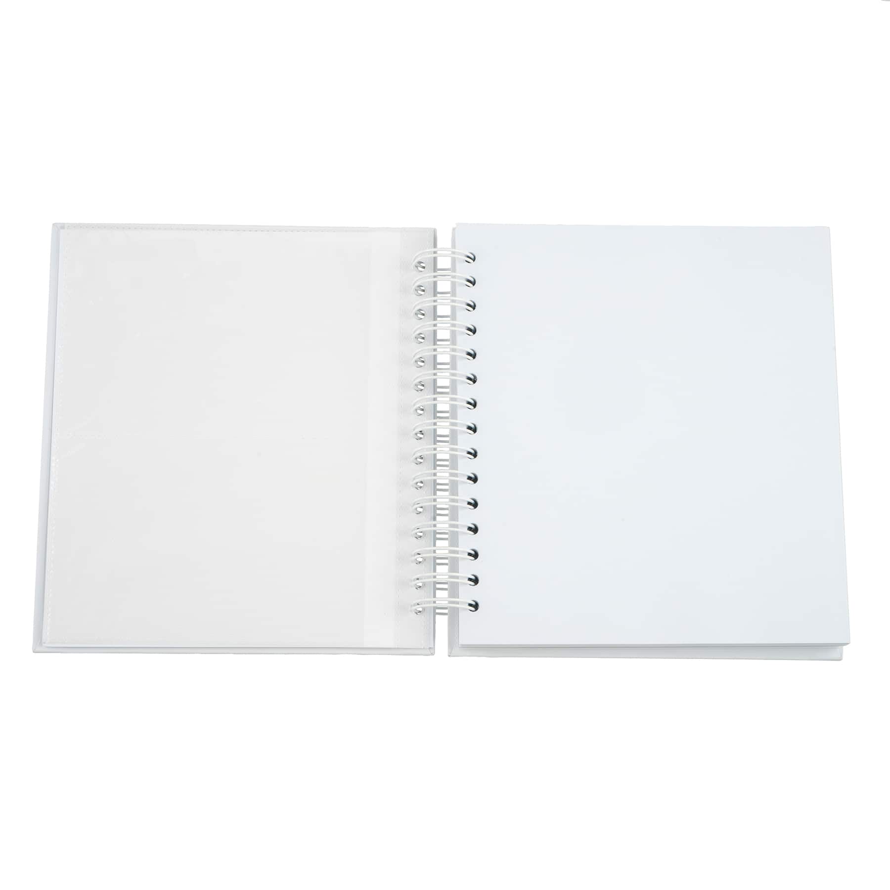 6 Pack: 8" x 8" Spiral Bound Scrapbook Album by Recollections®