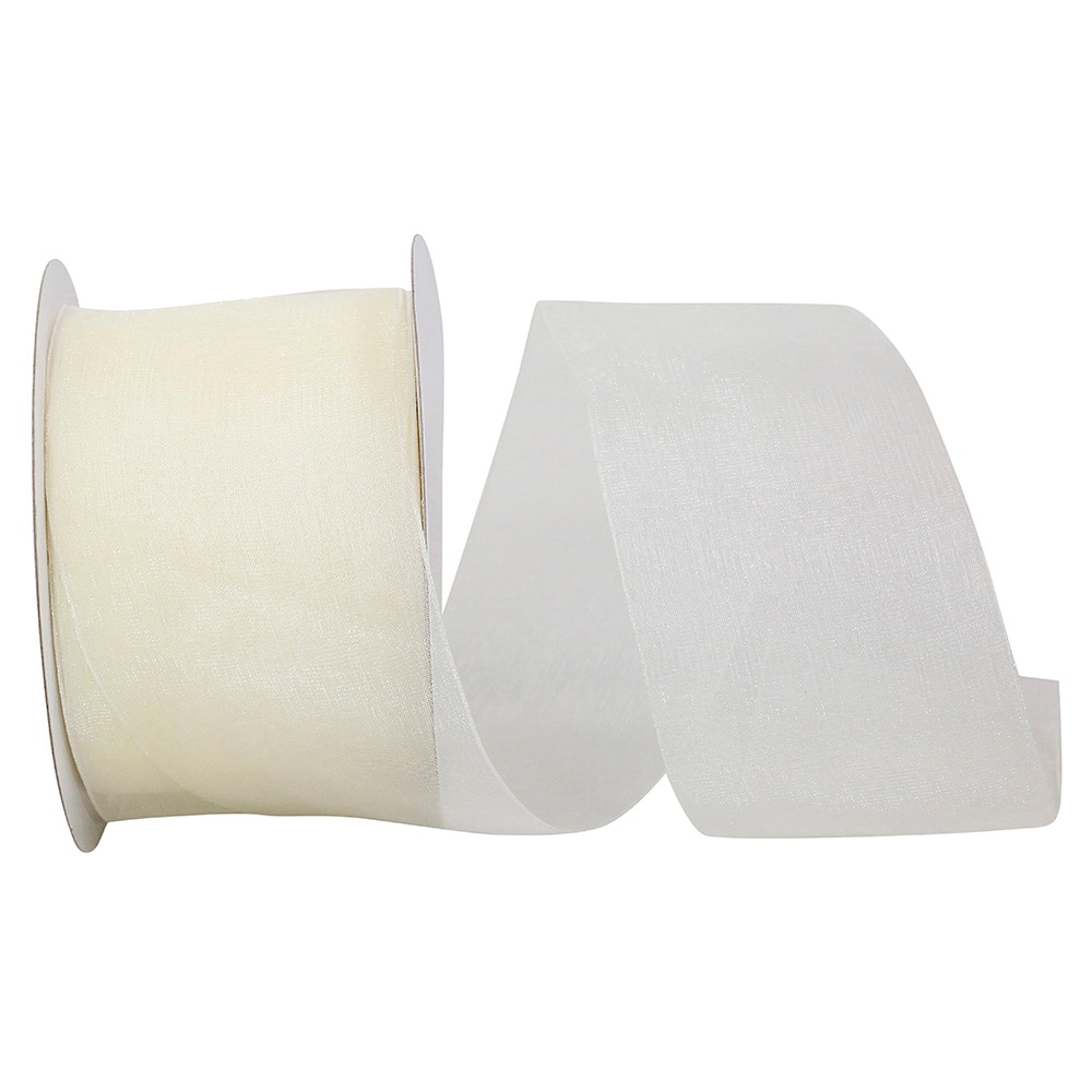JAM Paper 2.5" x 50yd. Chiffon Mono Sheer Ribbon