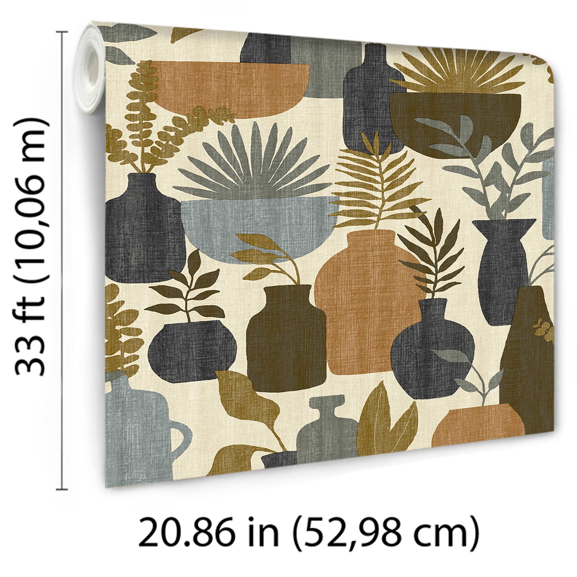 Designs Direct Botanica Clayworks Wallpaper