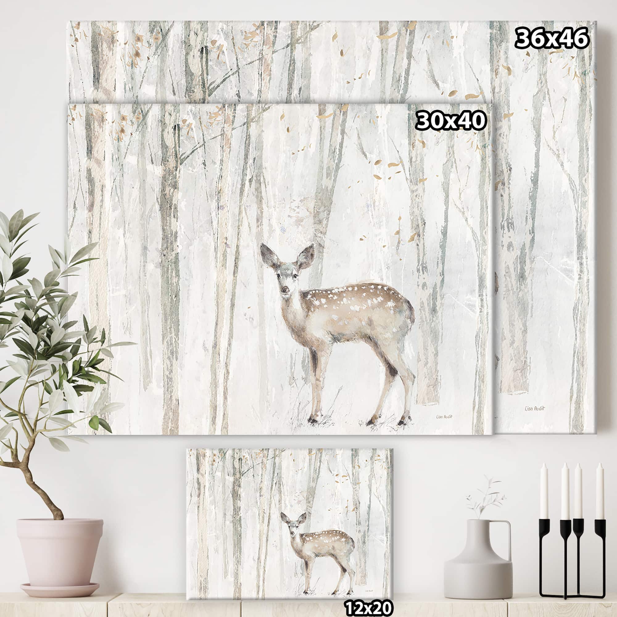Designart - A Woodland Walk into the Forest I