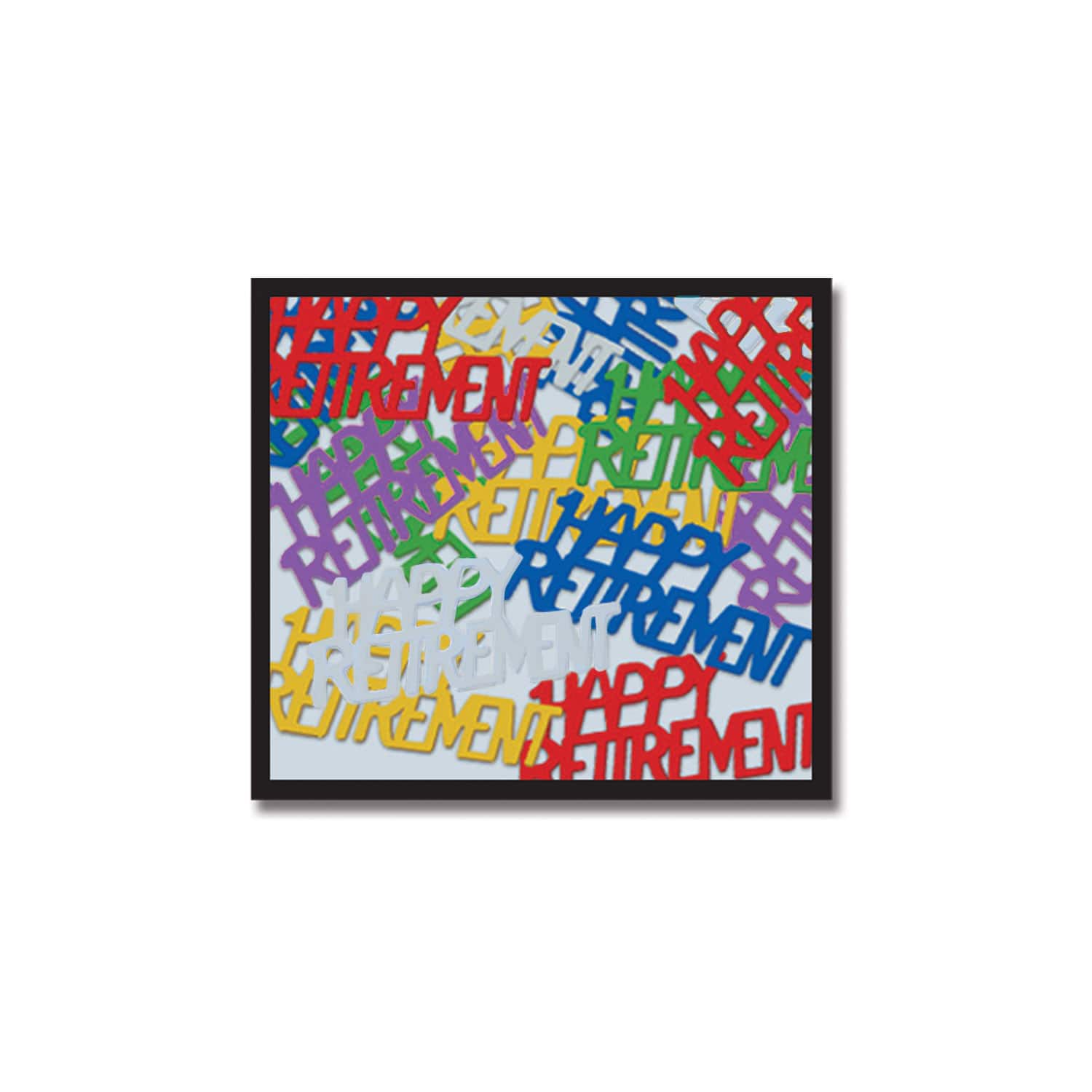 Beistle 1/2oz. Multicolor Happy Retirement Fanci-Fetti, 3ct.