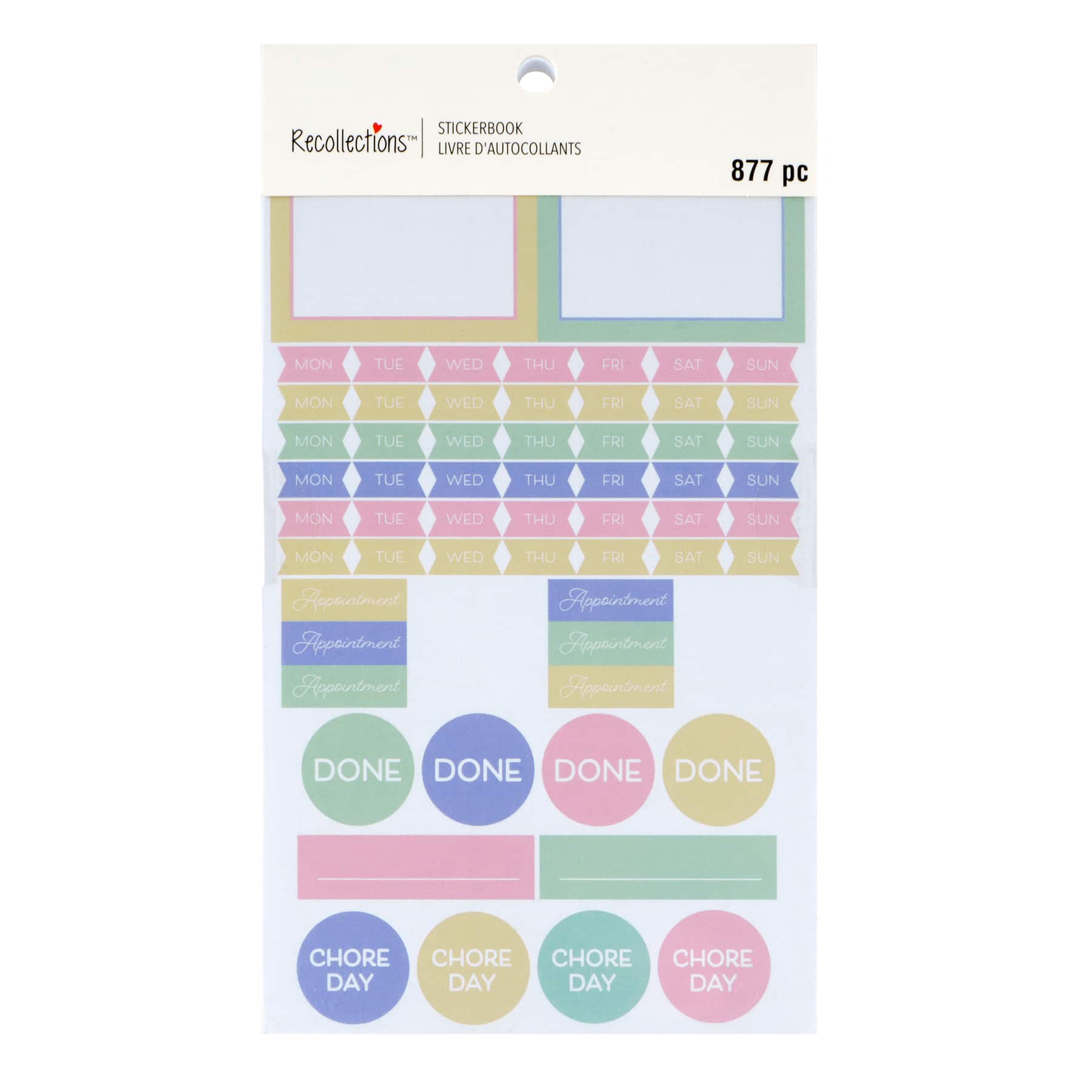 Pastel Planner Sticker Book by Recollections™
