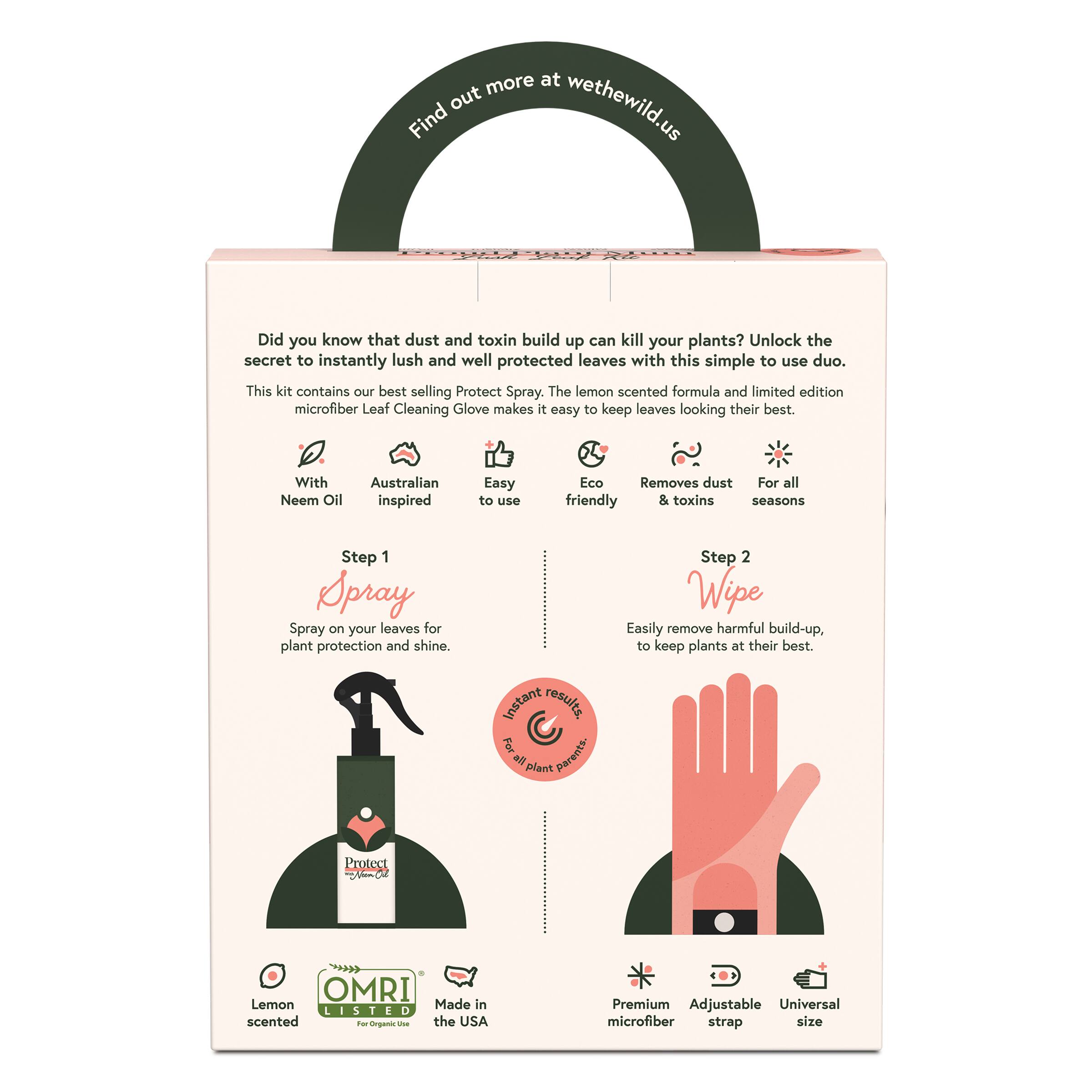 We The Wild™ Proud Plant Mum Leaf Care Kit