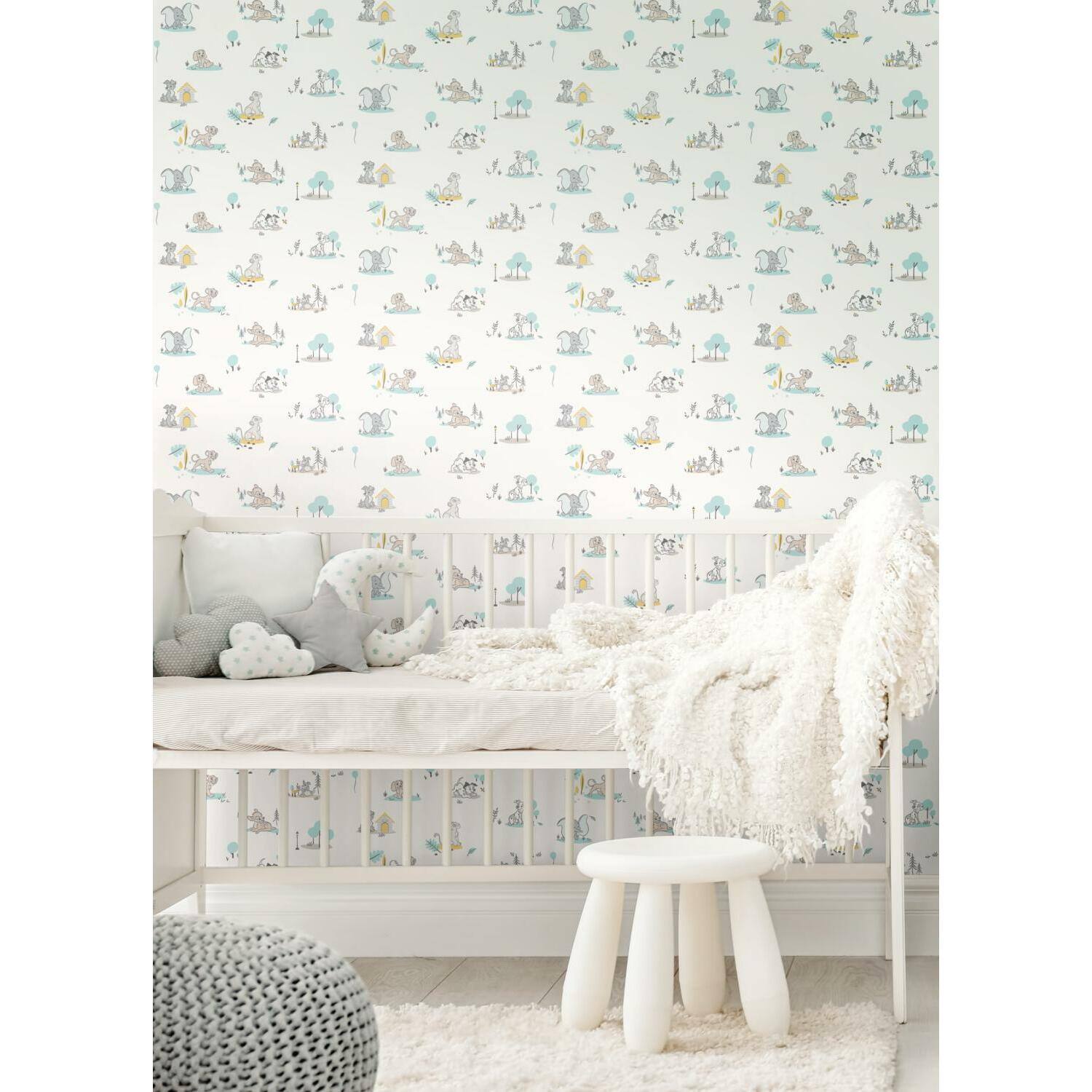 RoomMates Disney Baby Animals Peel & Stick Wallpaper