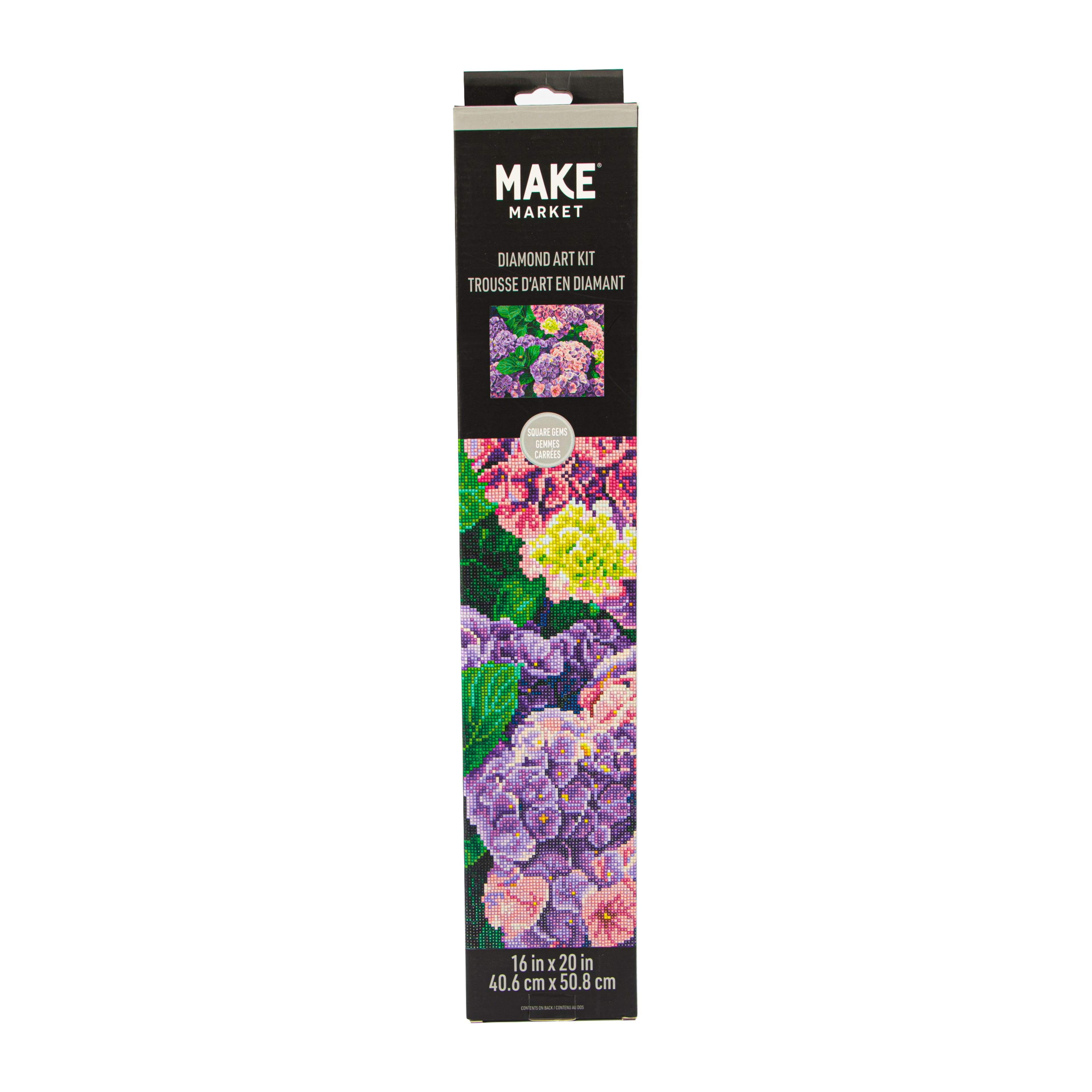 Hydrangea Square Diamond Art Kit by Make Market®
