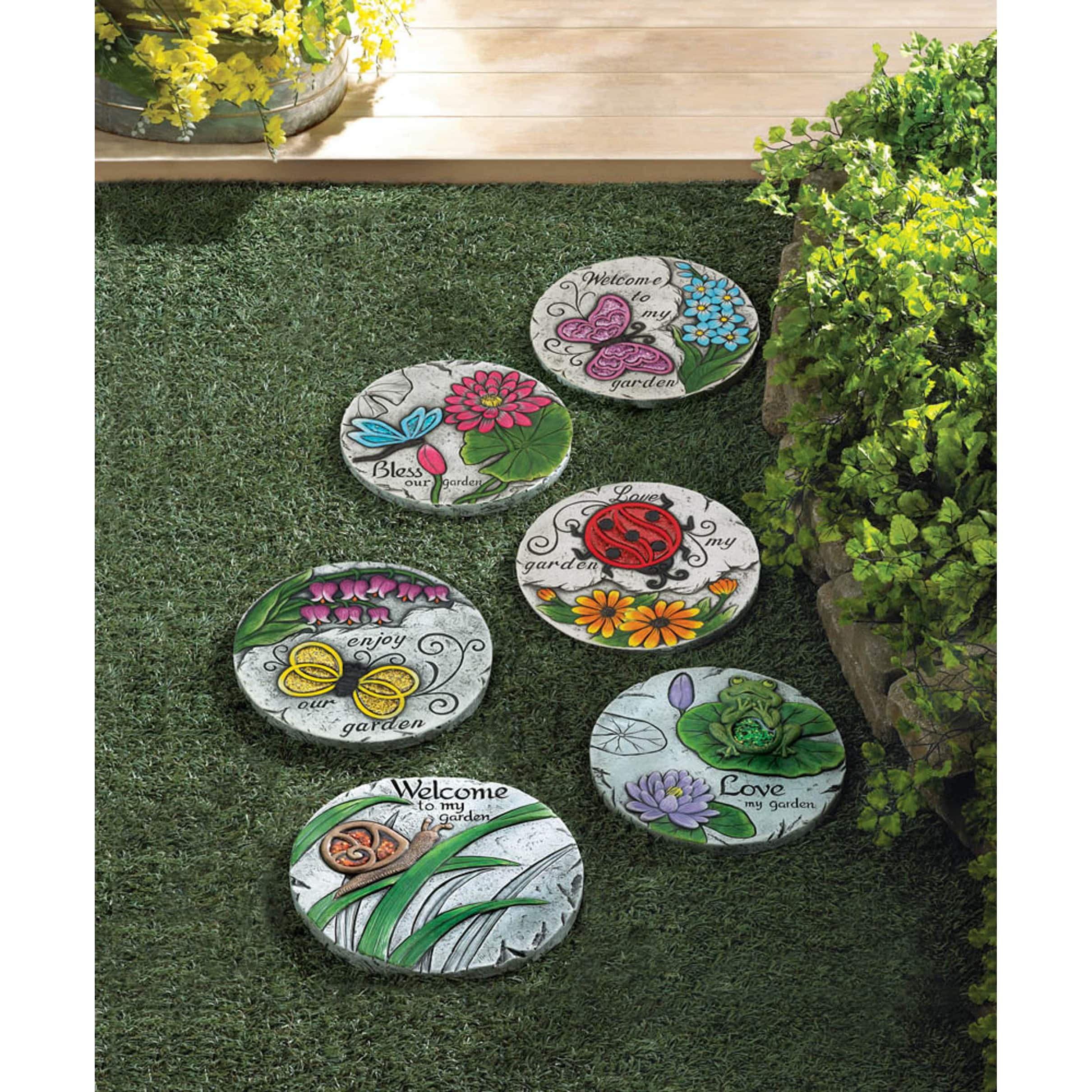 Welcome To My Garden Stepping Stone
