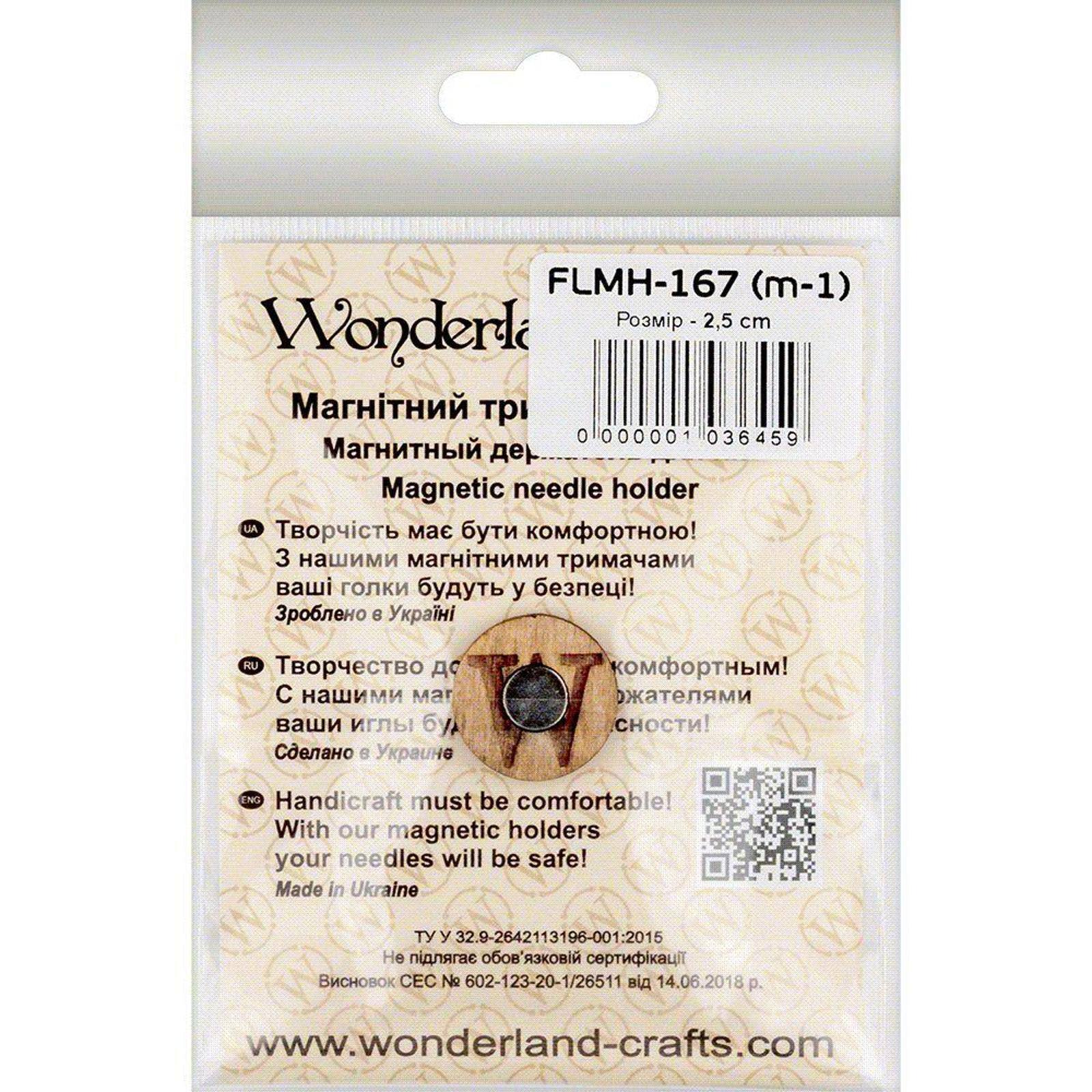 Wonderland Crafts Pink Poppy Magnetic Needle Holder