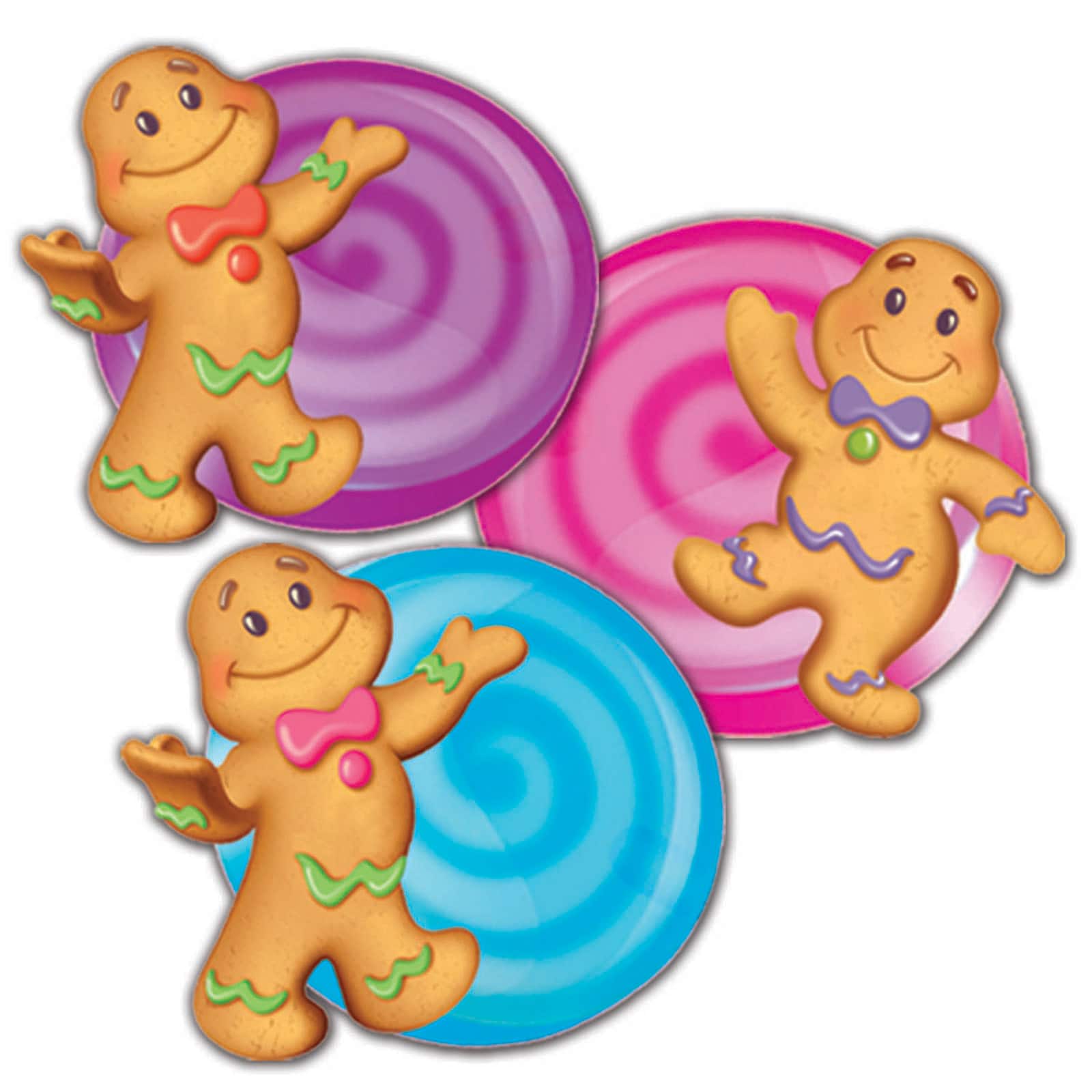 Eureka® Candy Land™ Assorted Paper Cut Outs, 3 Packs of 36