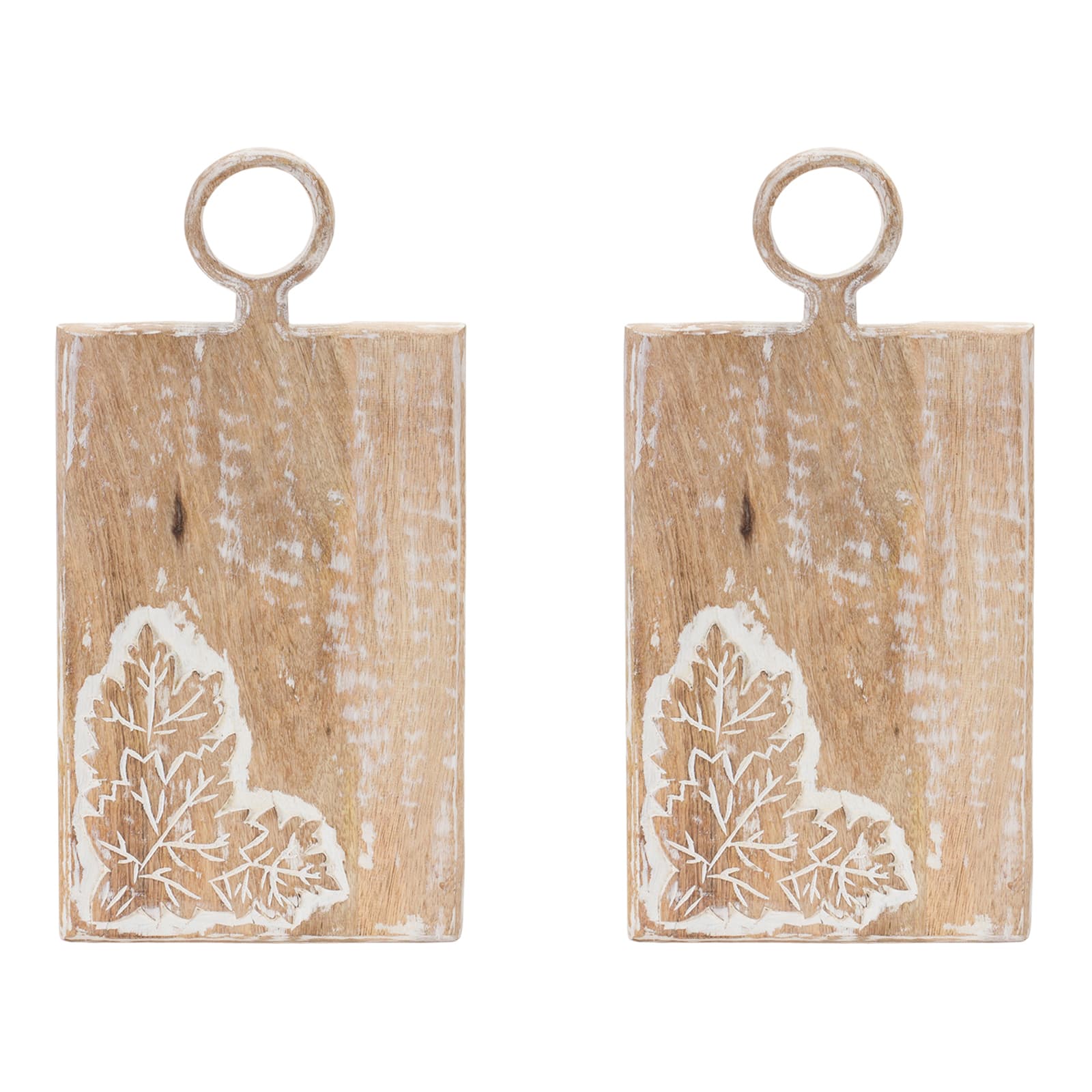 Autumn Mango Wood Cutting Board, 2ct.