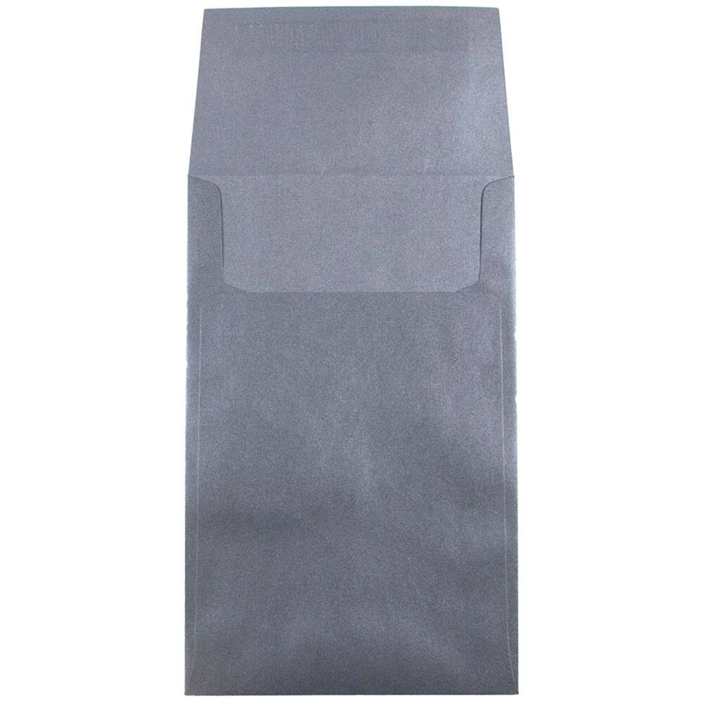 JAM Paper 6" x 9.5" Anthracite Stardream envelopes, 25ct.