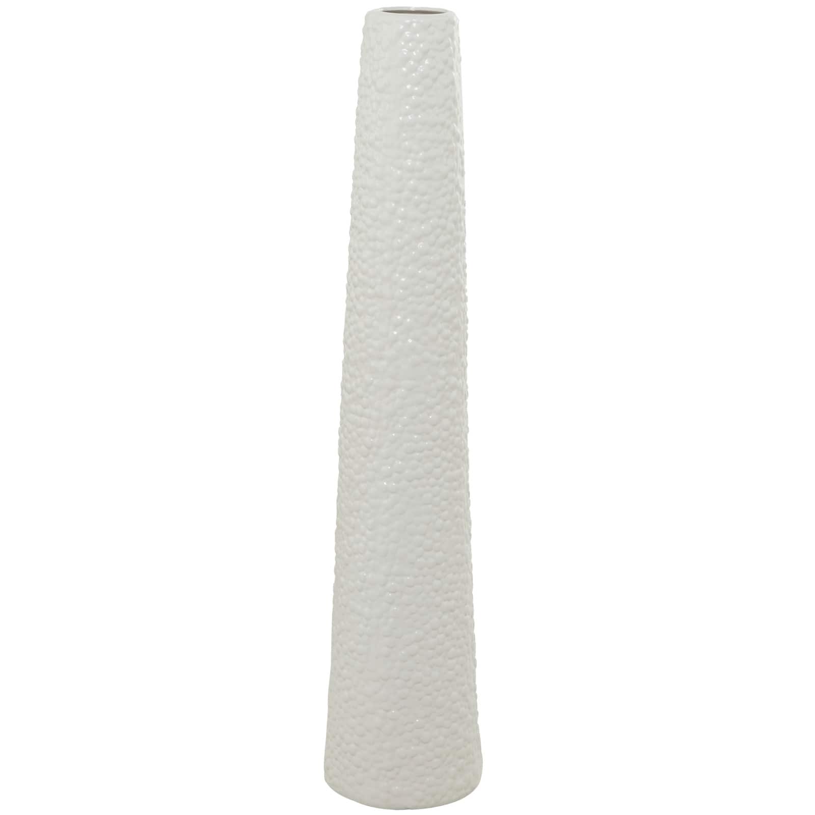 Modern Ceramic Vase with Bubble Texture