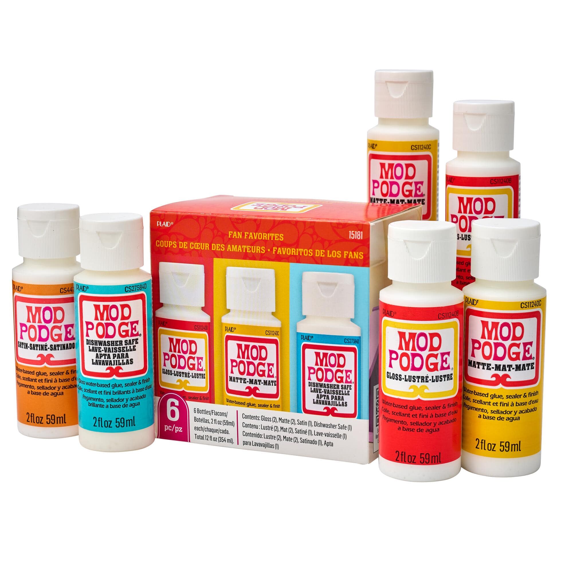 Mod Podge® Fan Favorites Set