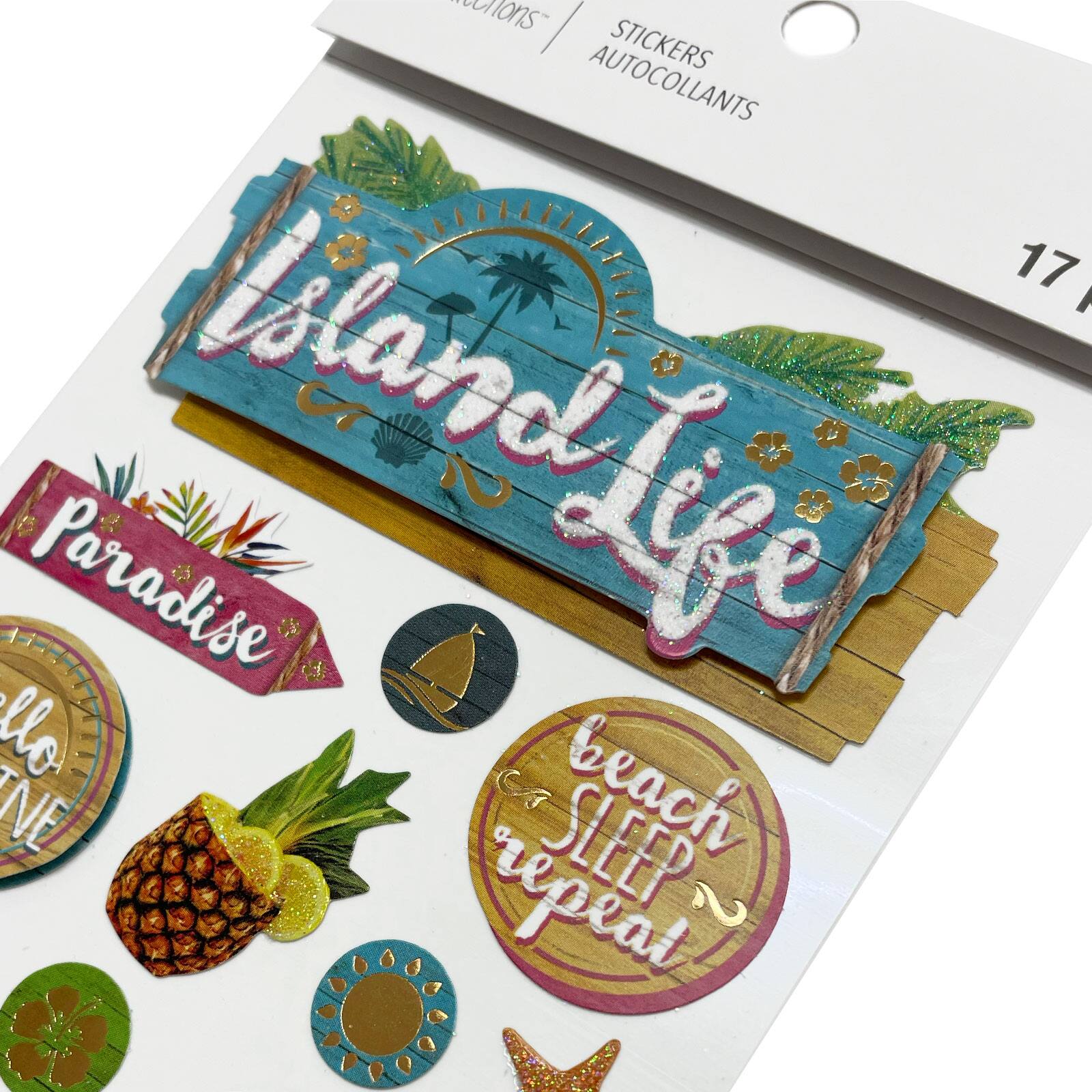 12 Pack: Island Life Stickers by Recollections™