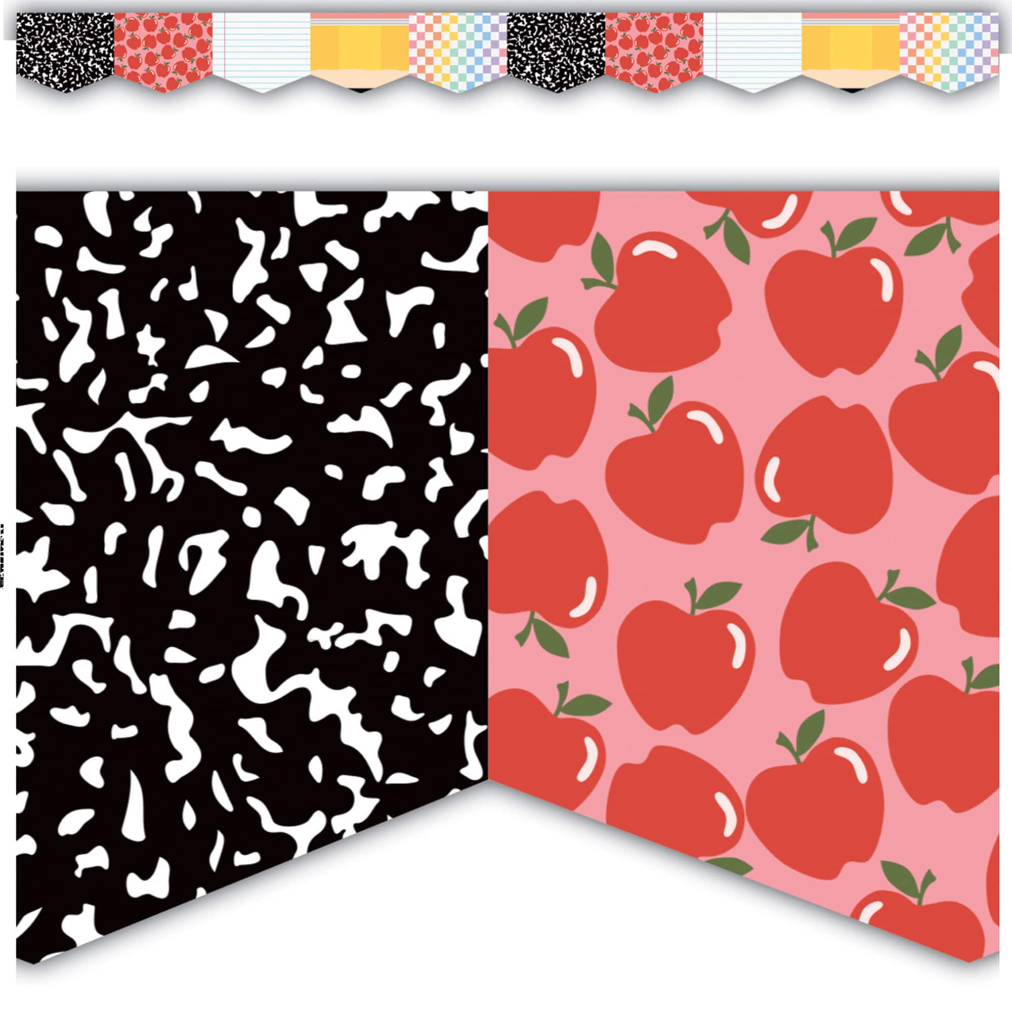 Teacher Created Resources® Cool for School Die-Cut Border Trim, 6 Packs of 12