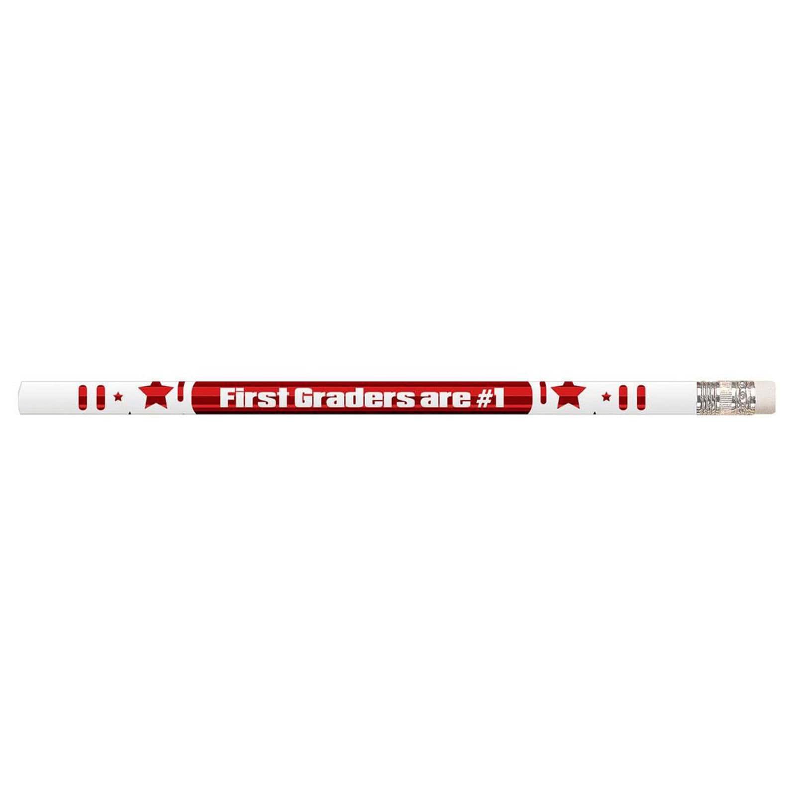 Musgrave 1st Graders Are #1 Motivational Pencils, 12 Packs of 12