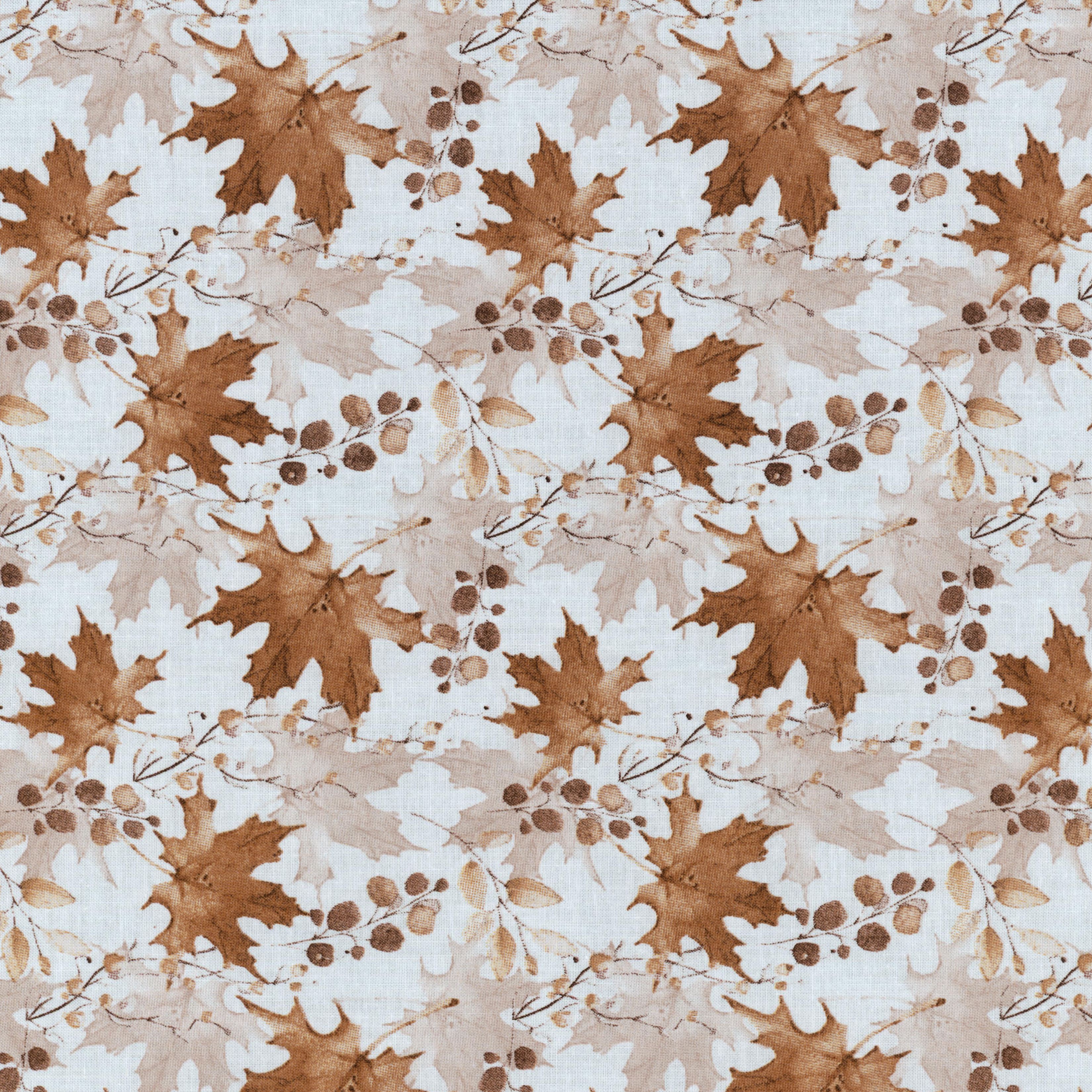 Northcott Fall Maple Leaves Cotton Quilting Fabric