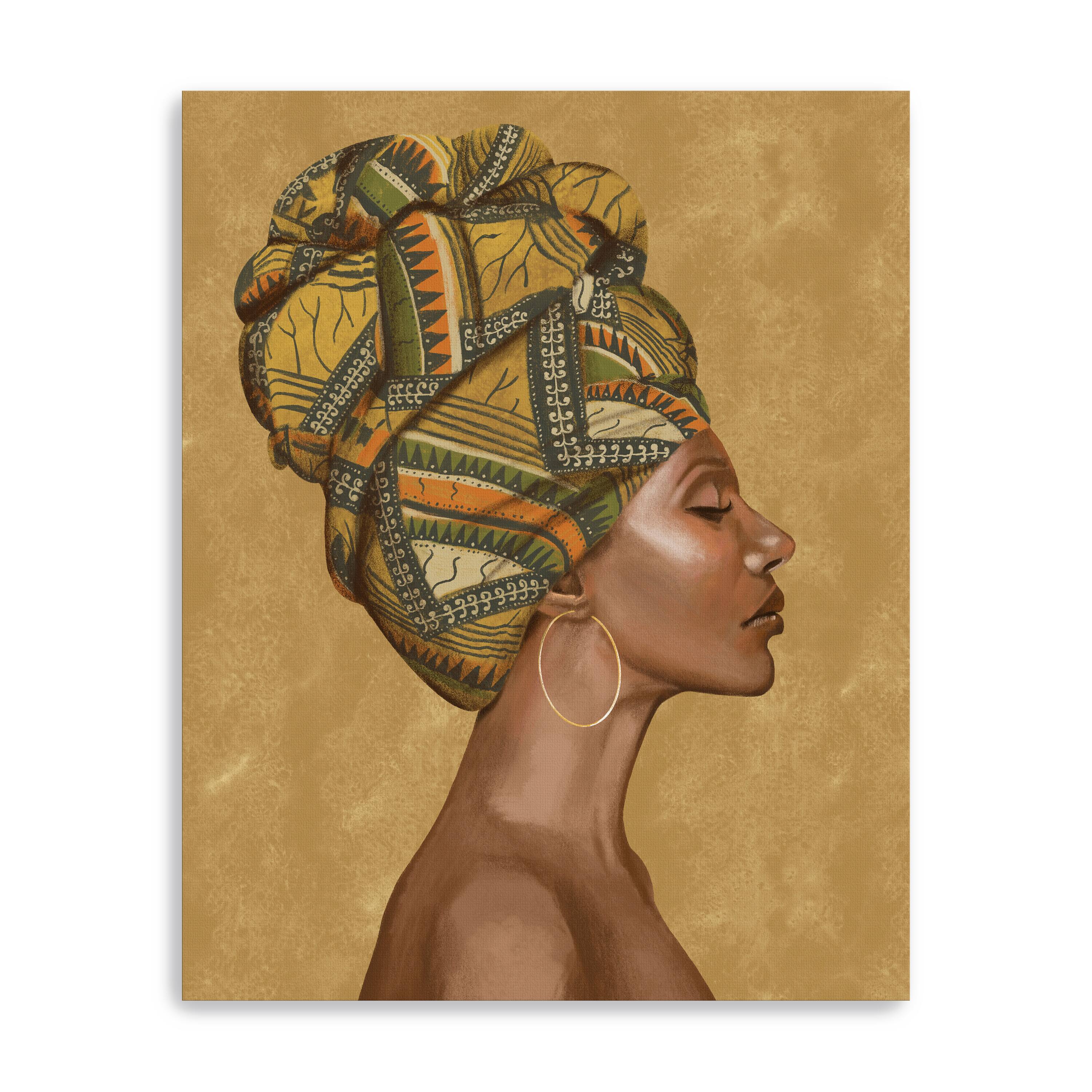 Beautiful Woman I Canvas Giclee