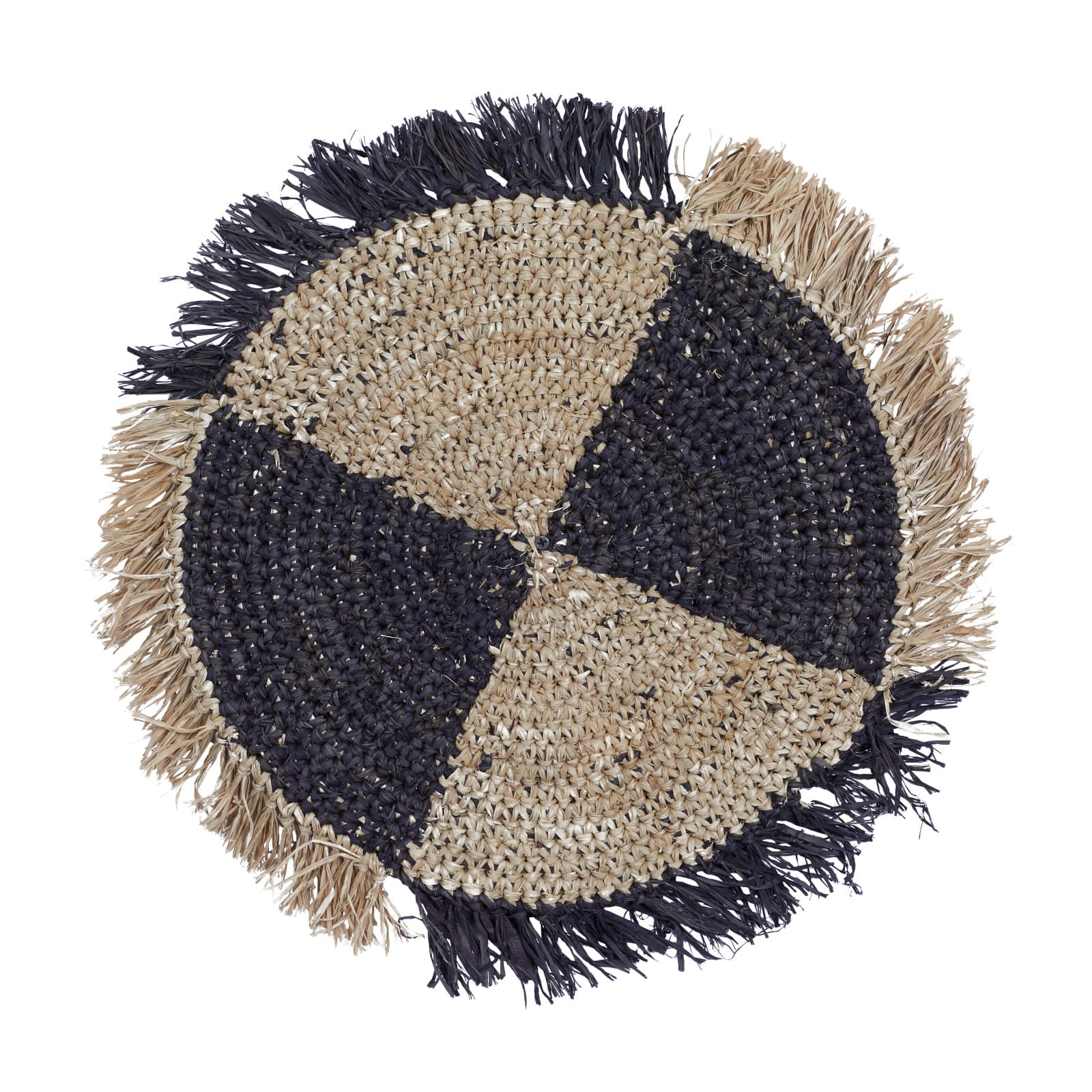 Set of 3 Brown Wood Boho Style Wall Decor 29", 21", 25"