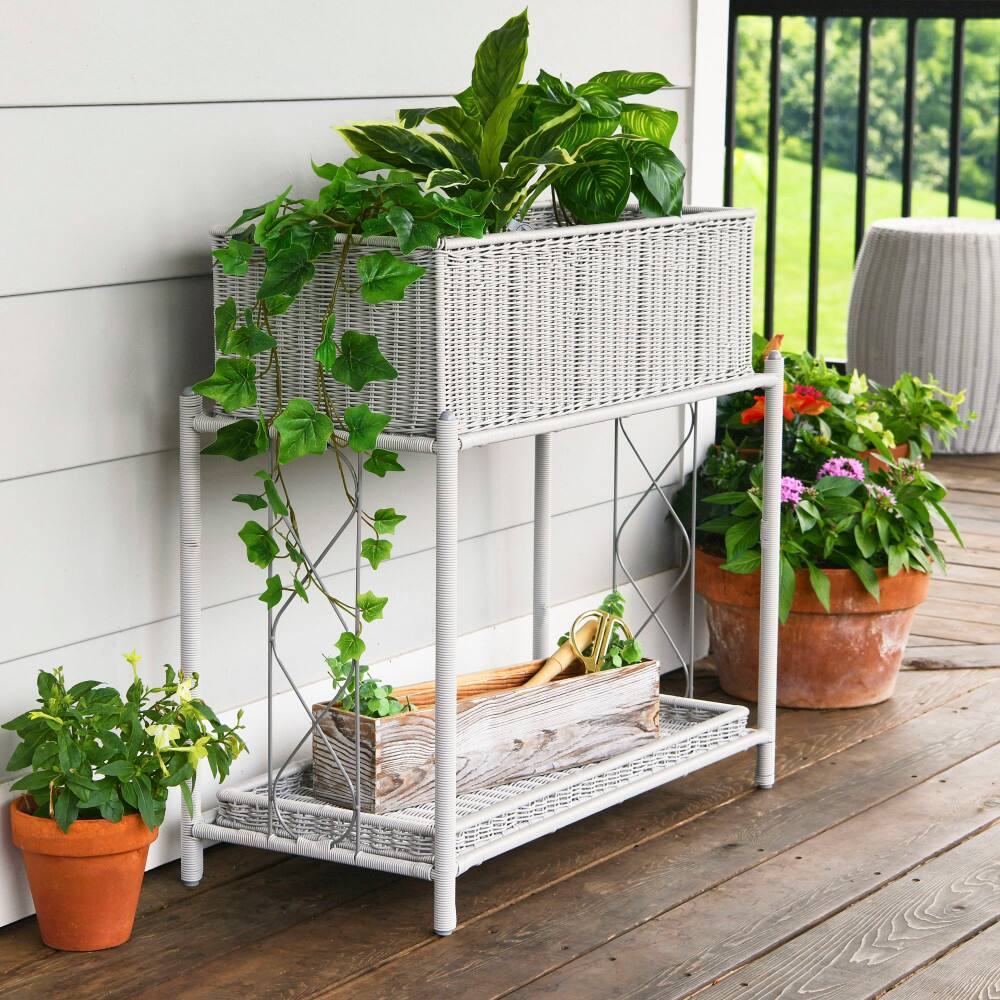 Household Essentials Raised Plant Stand