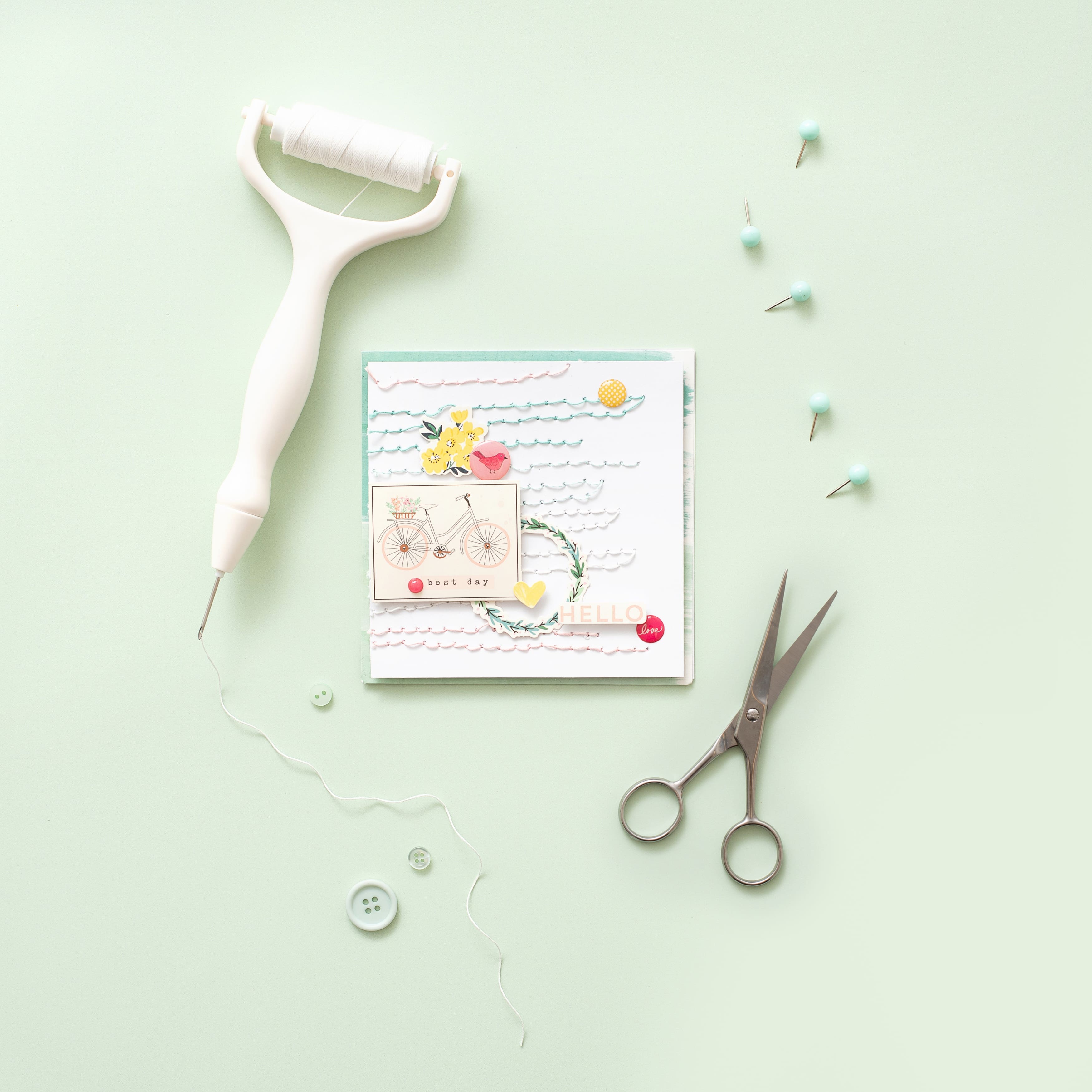 We R Memory Keepers® Stitch Happy Pen™ Punch Needle Kit