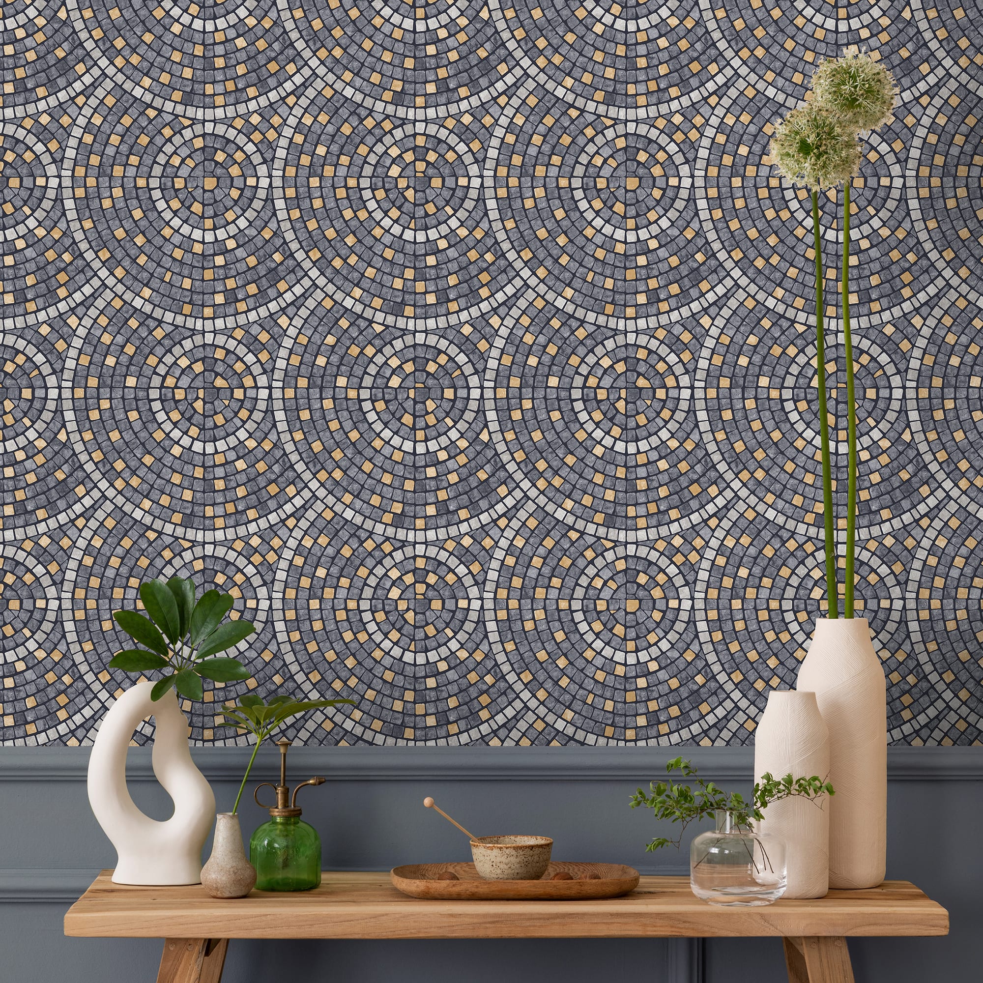 Designs Direct Mosaic Mirage Wallpaper