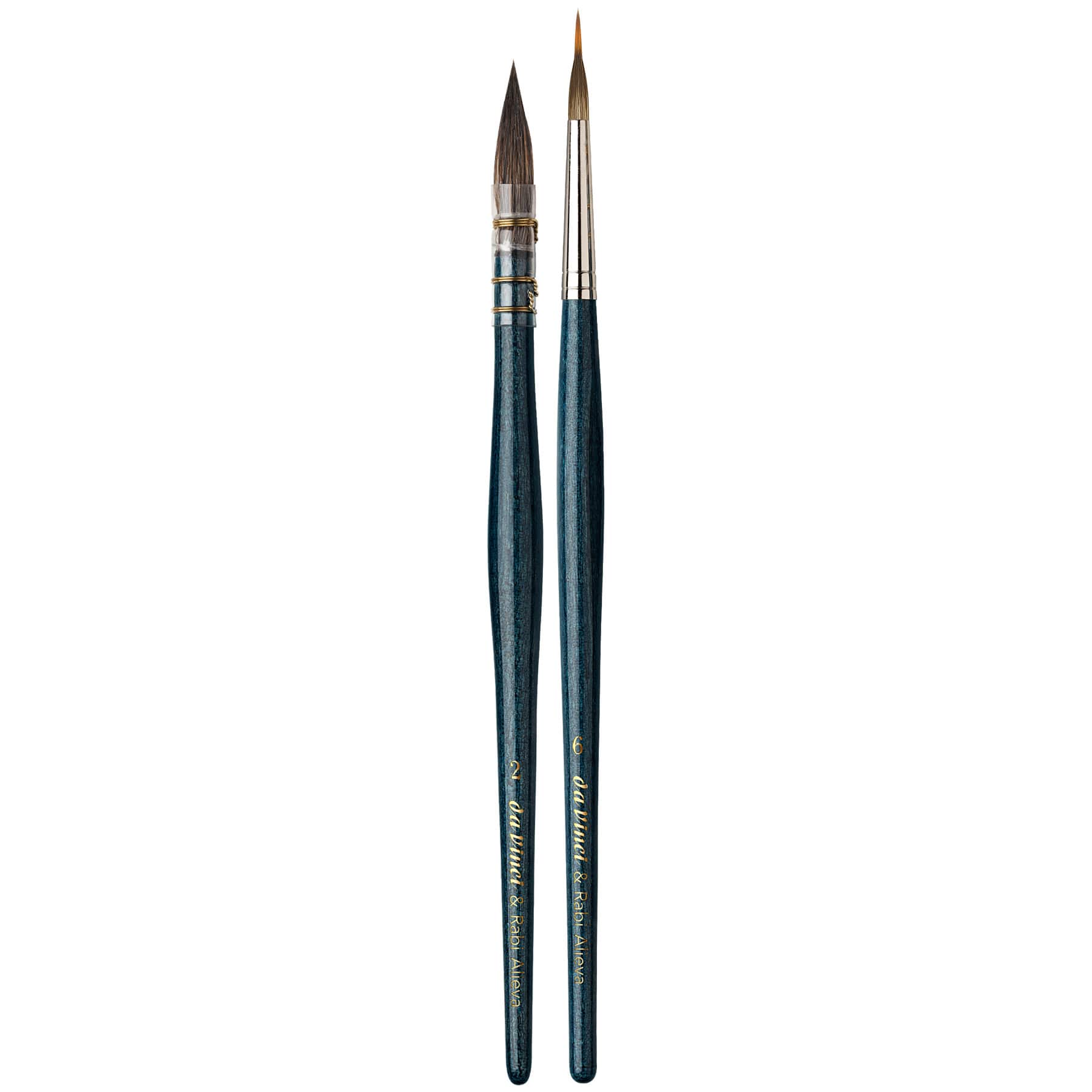 da Vinci Rabi Alieva Artist Signature 2 Piece Watercolor Brush Set
