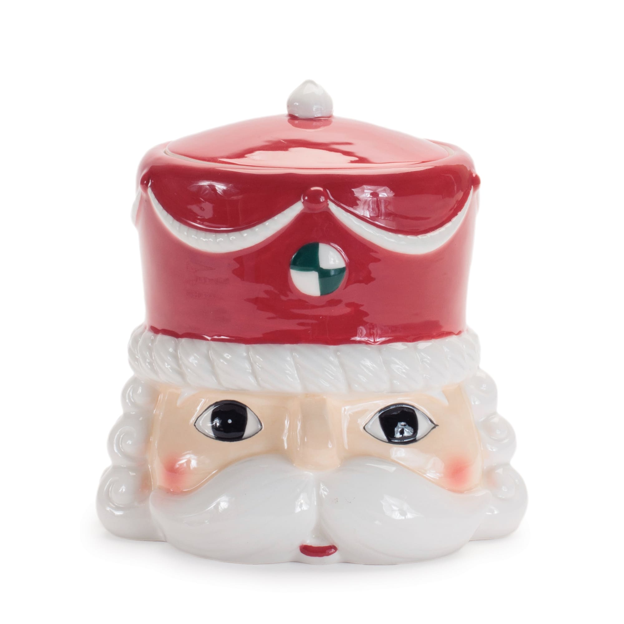 Melrose Ceramic Nutcracker Canister Set