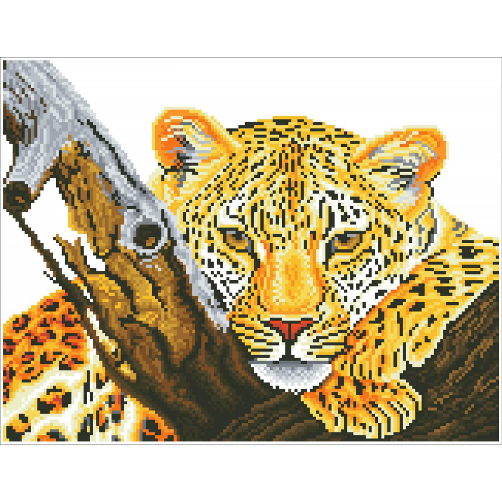 Diamond Dotz® Leopard Look Diamond Painting Kit