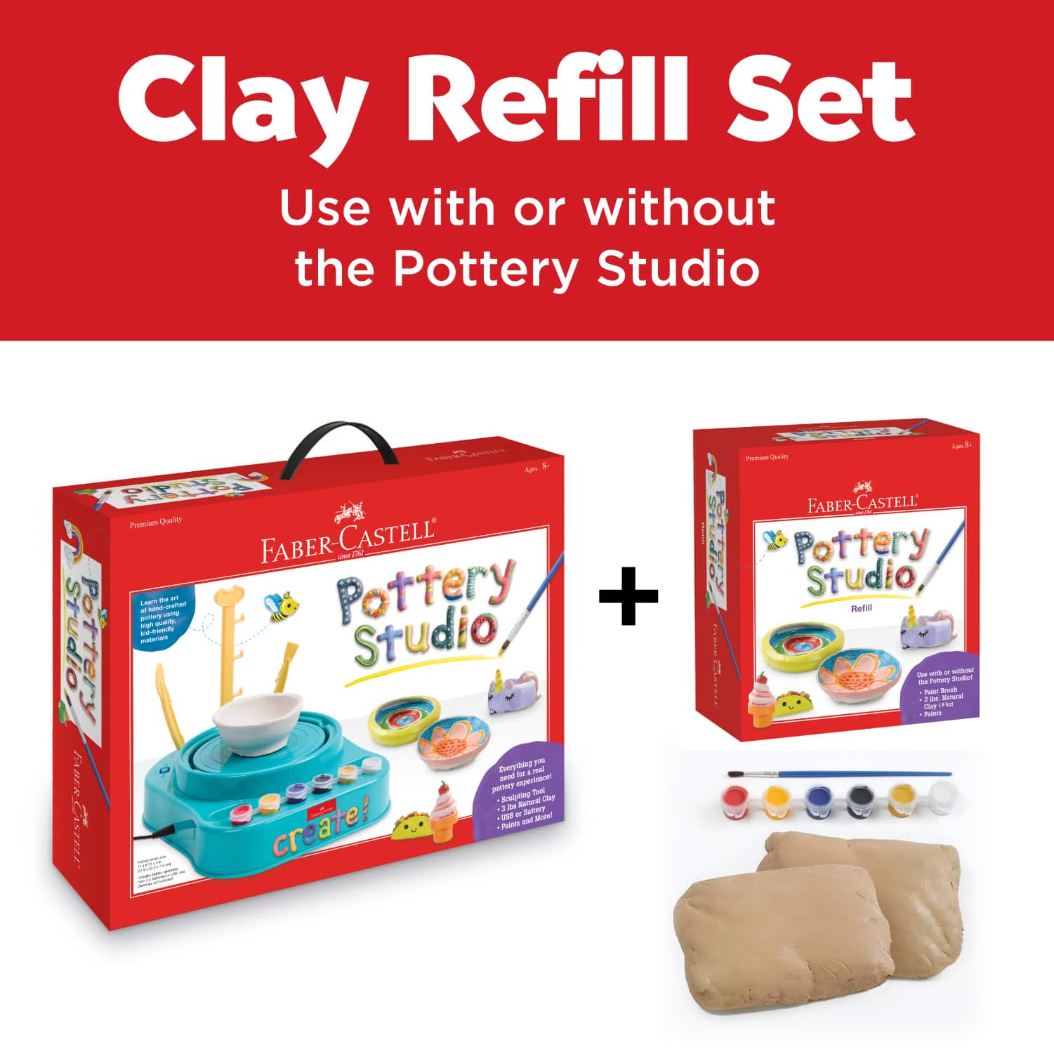 Faber-Castell® Do Art Pottery Studio Refill Kit