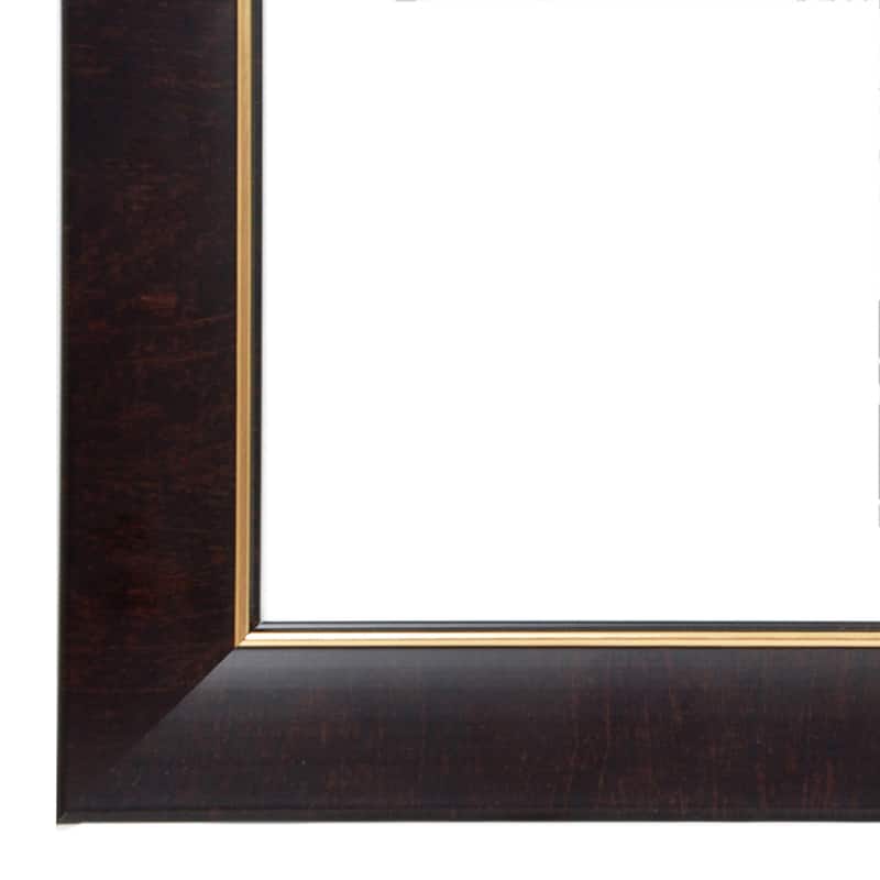 8.5" x 11" Brown & Gold Document Frame with Mat by Studio Décor®