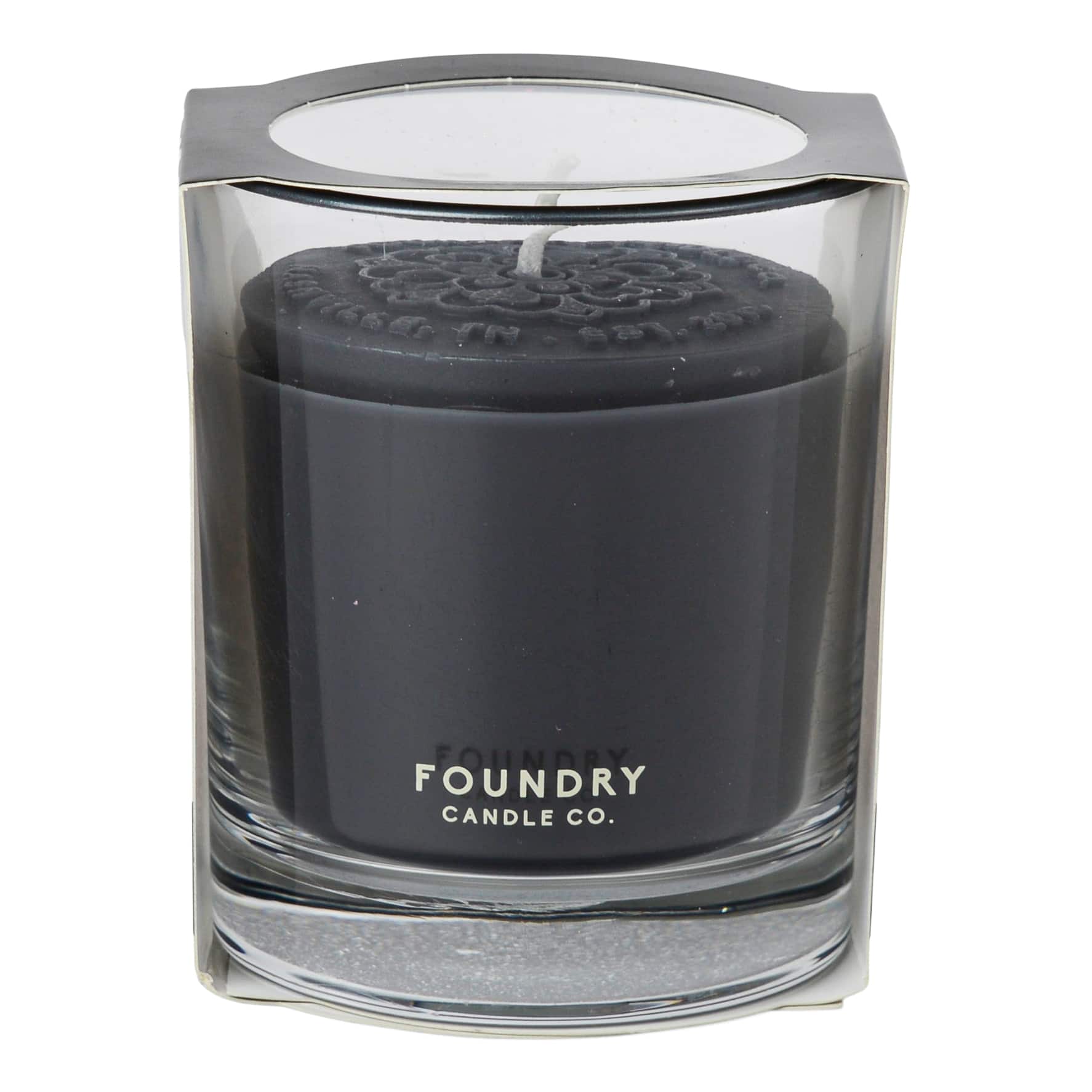 Foundry Candle Co. 7oz. Salted White Sage Stamped Scented Candle