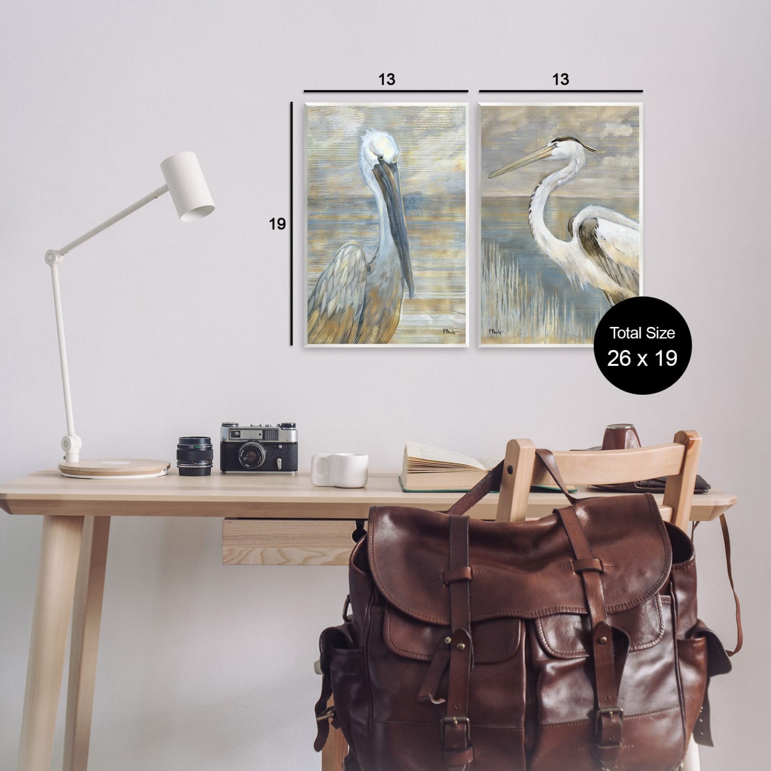 Stupell Industries Sea Birds Abstract Beach Wall Plaque Art