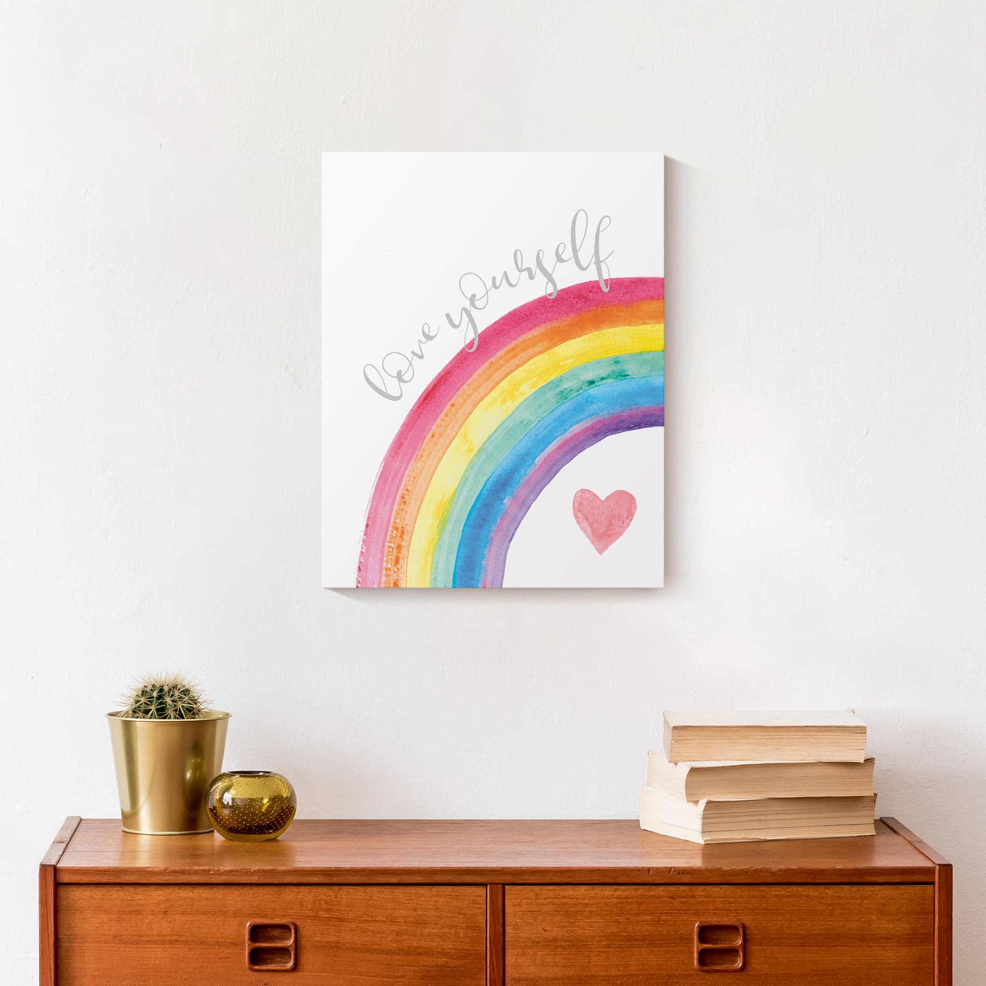 Love Yourself 11" x 14" Canvas Wall Art