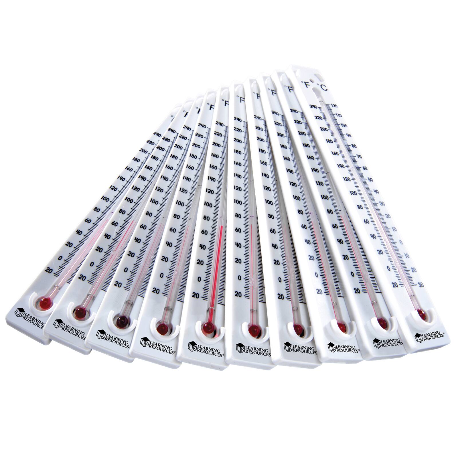 Learning Resources® Boiling Point Thermometers 10 Pack