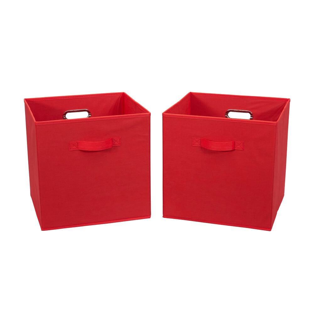 2 Pack Household Essentials 13" Fabric Storage Bins