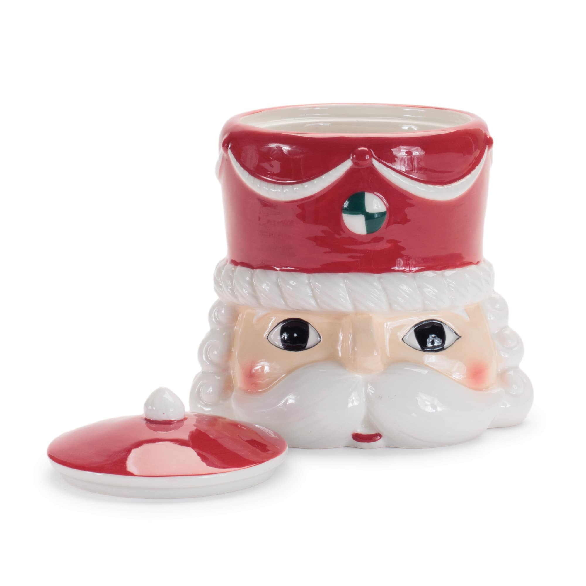 Melrose Ceramic Nutcracker Canister Set