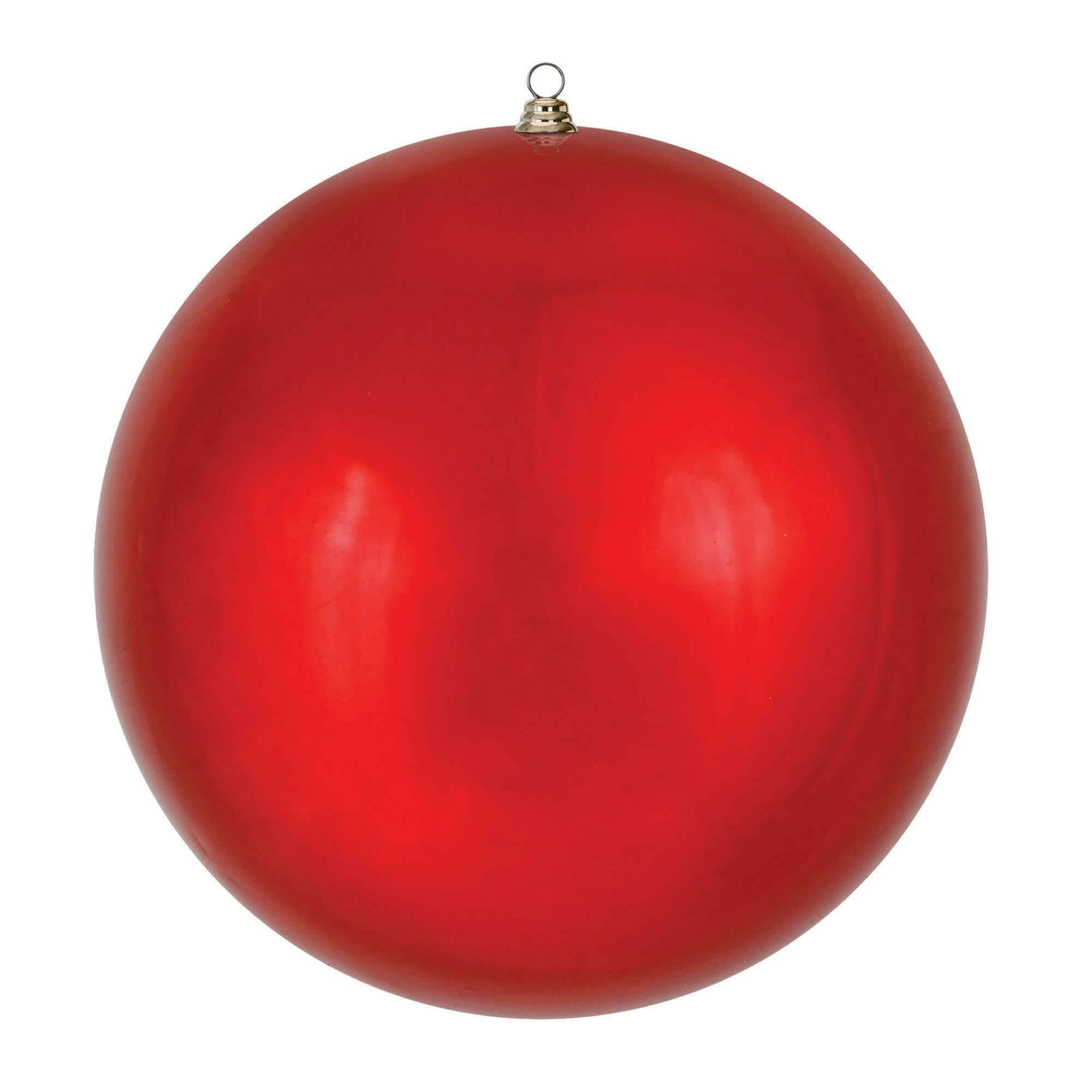Vickerman 20" Giant Shiny Ball Christmas Ornament