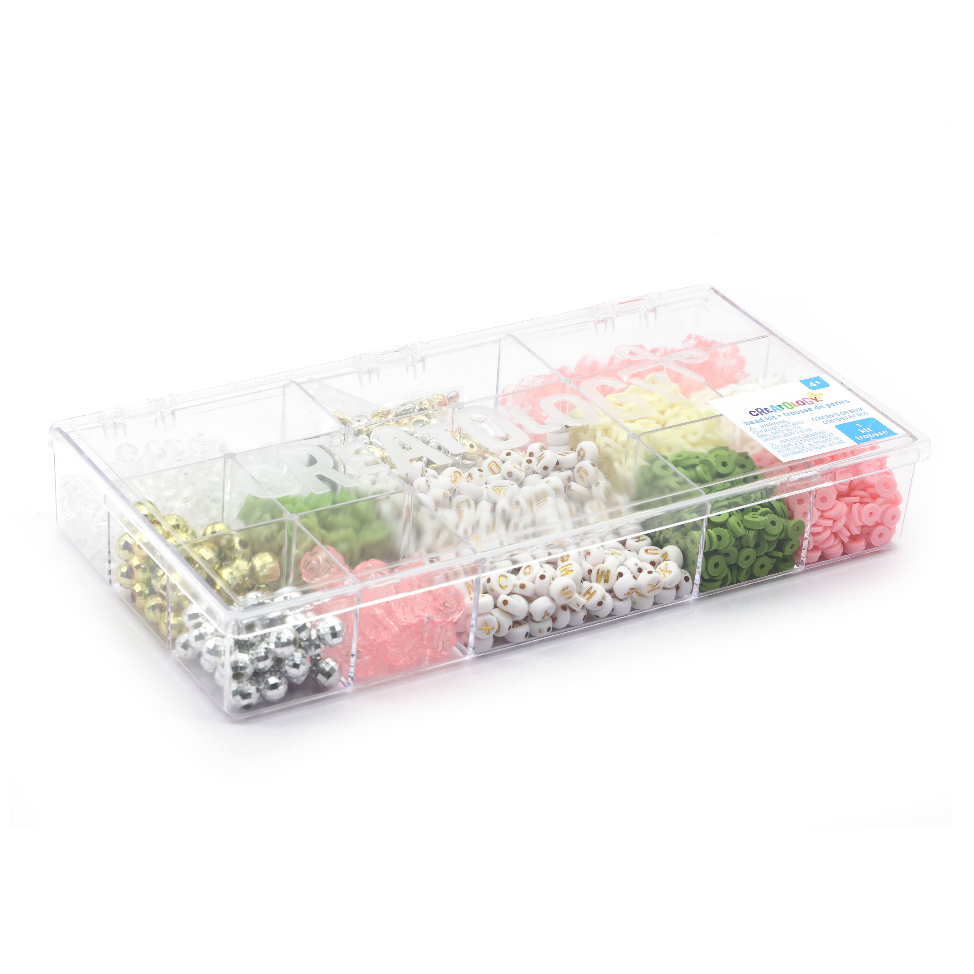 12 Pack: Botanicals & Alphabet Bead Kit by Creatology™