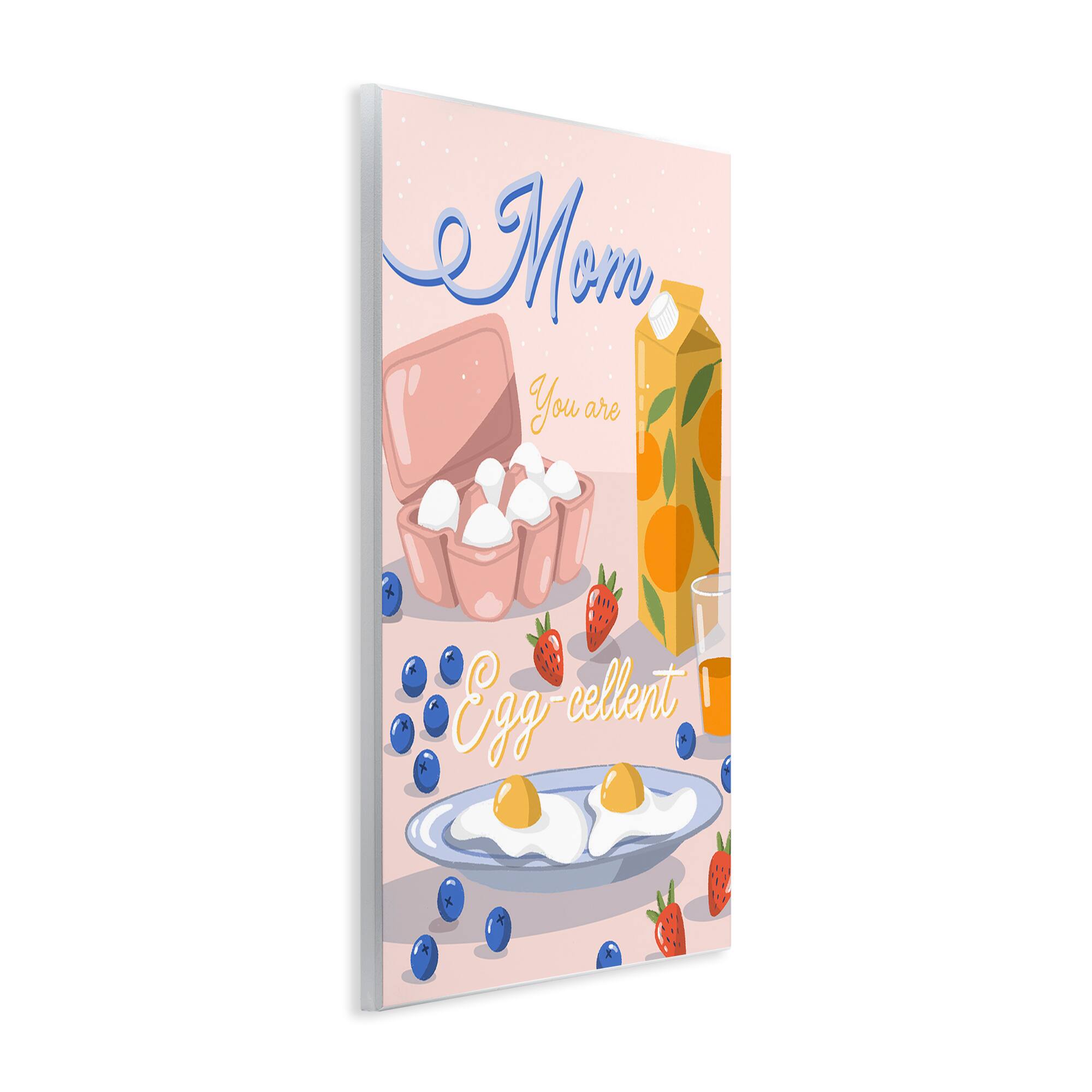 Stupell Industries Mom You Are Egg-cellent Phrase Wall Plaque Art