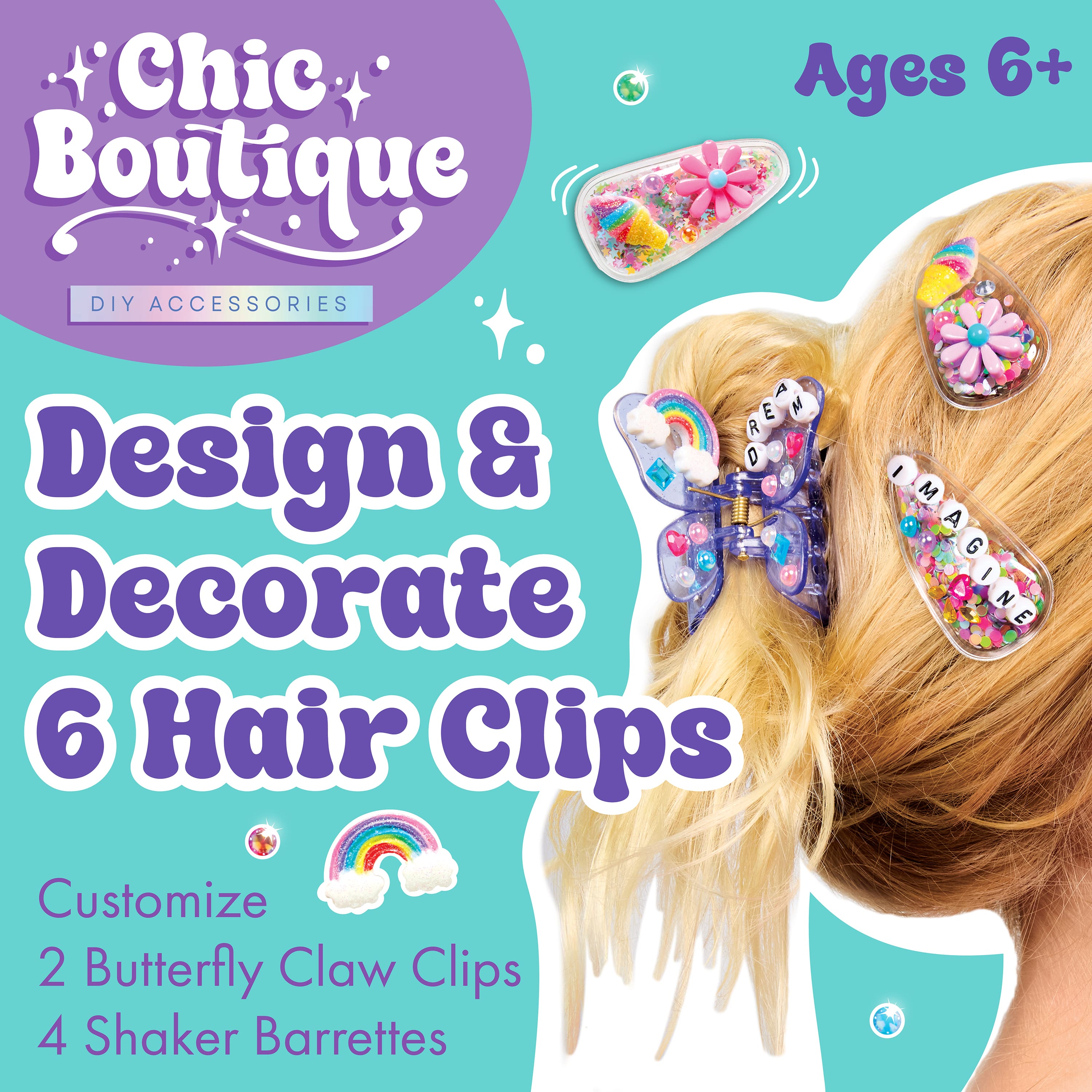 Creativity for Kids® Chic Boutique DIY Hair Clips