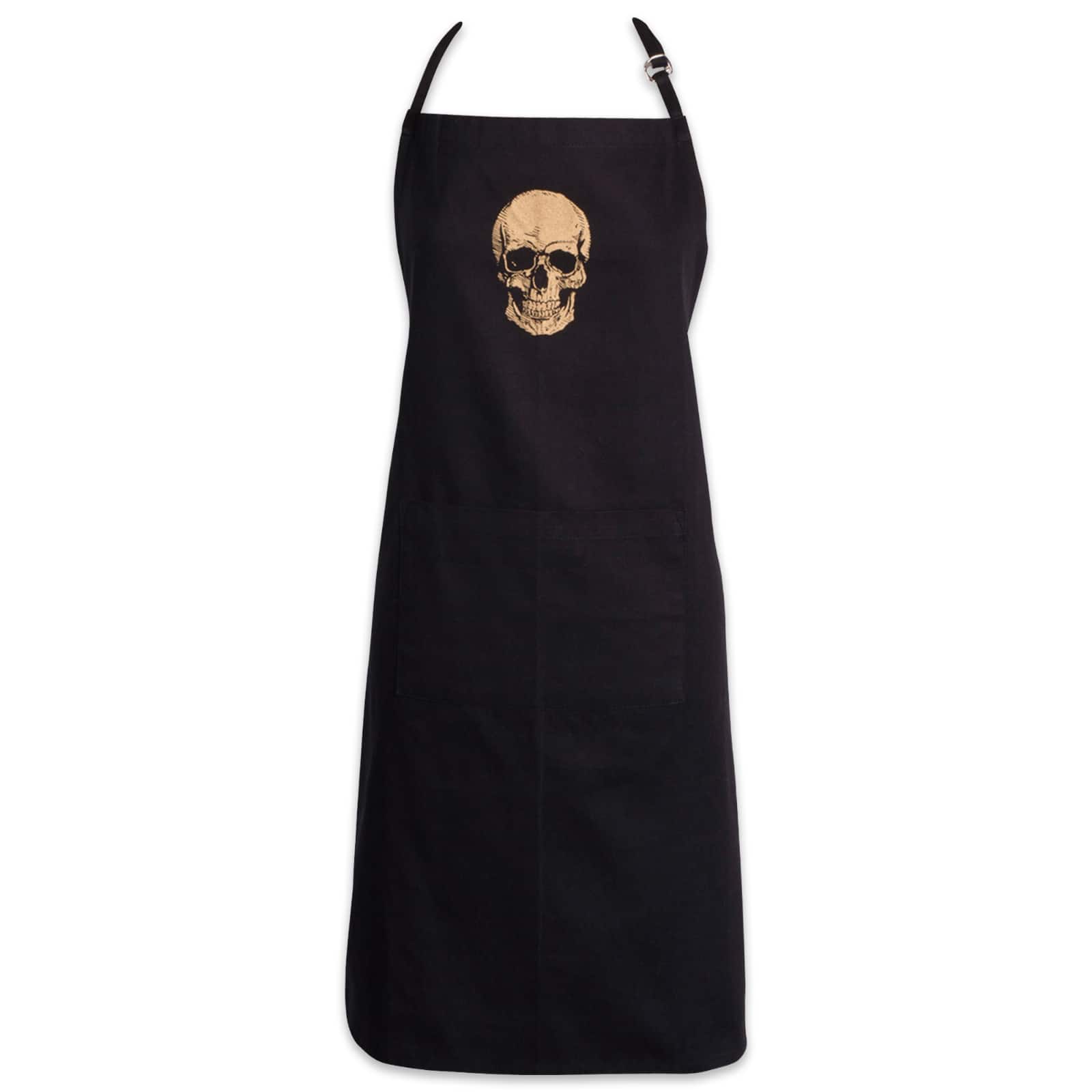 DII® Gold Skull Chef Apron