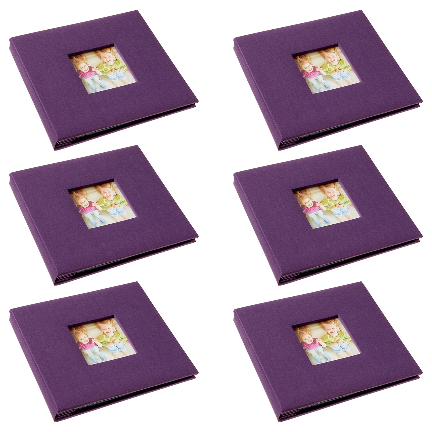 6 Pack: Cloth Scrapbook Album by Recollections