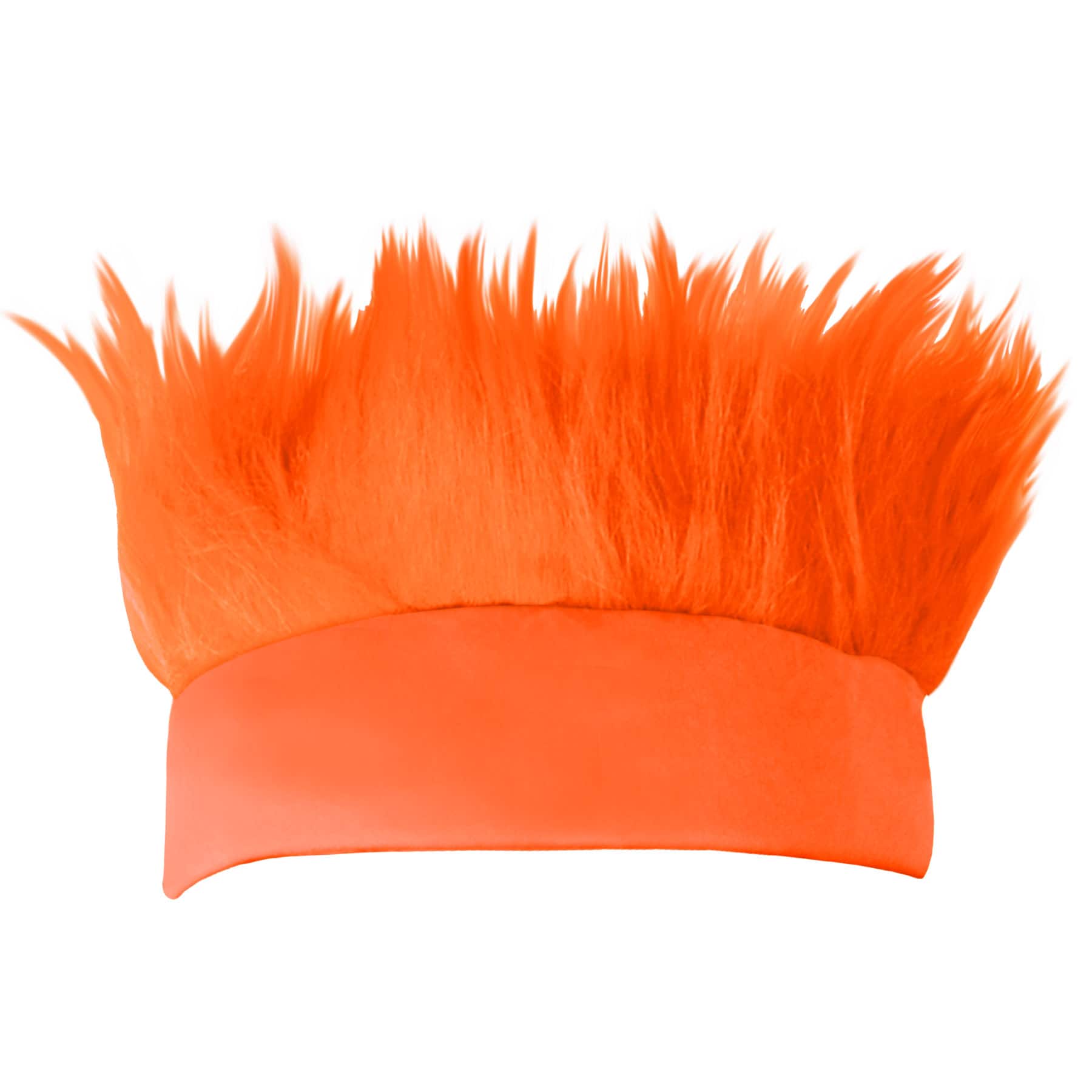 Beistle Adult Orange Hairy Headbands, 2ct.