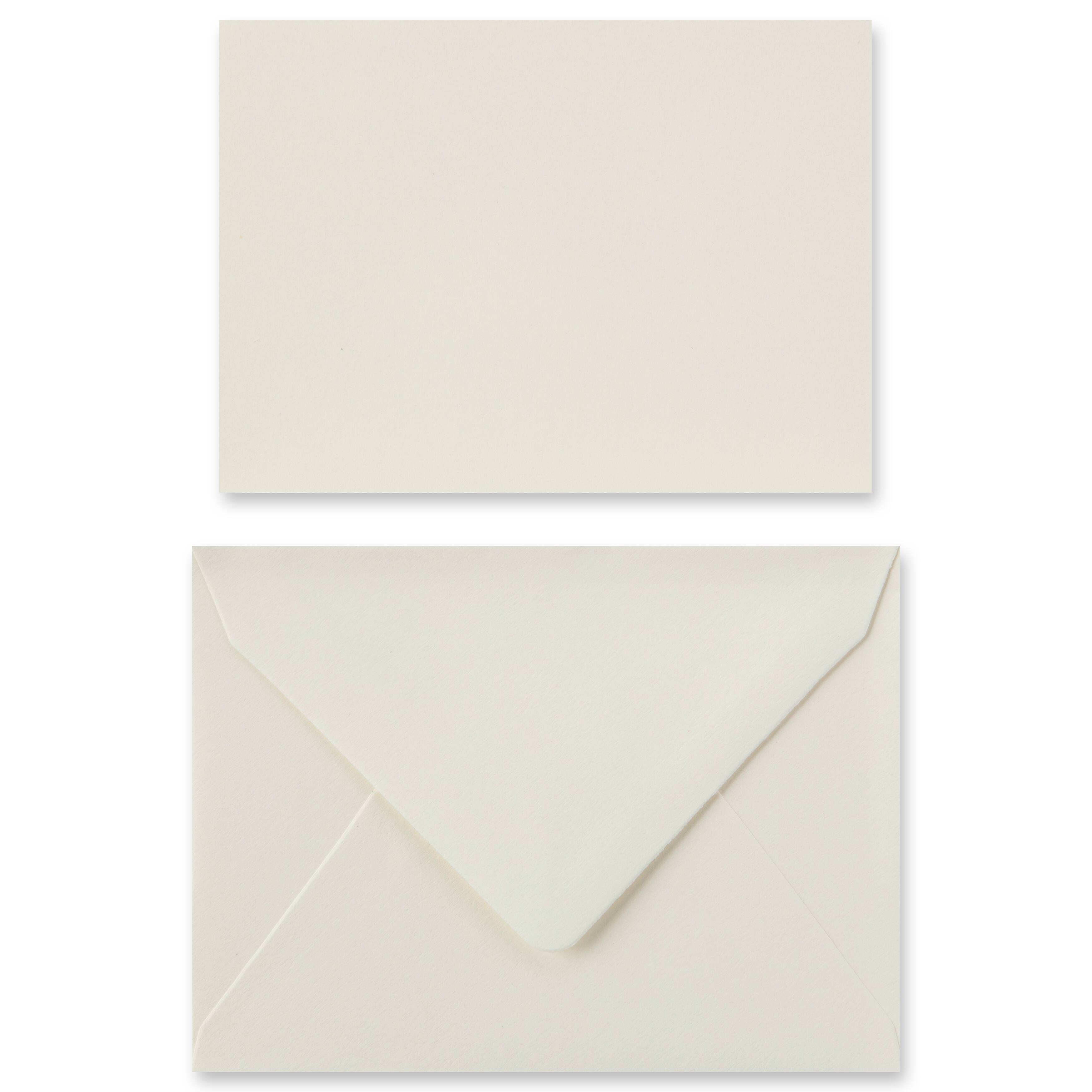12 Packs: 20 ct. (240 total) Ivory Cards & Envelopes by Recollections™, 2.5" x 3.5"