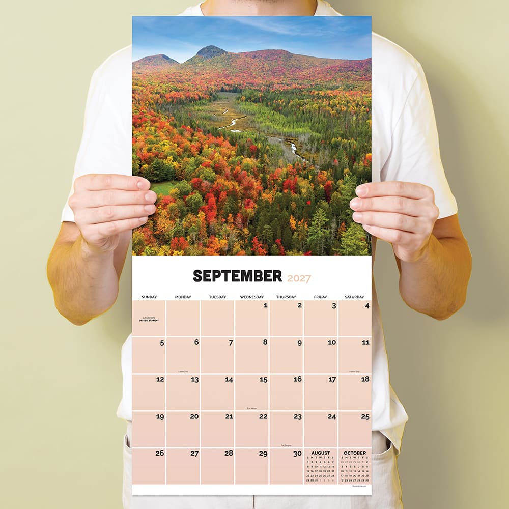 2027 Seasons Wall Calendar