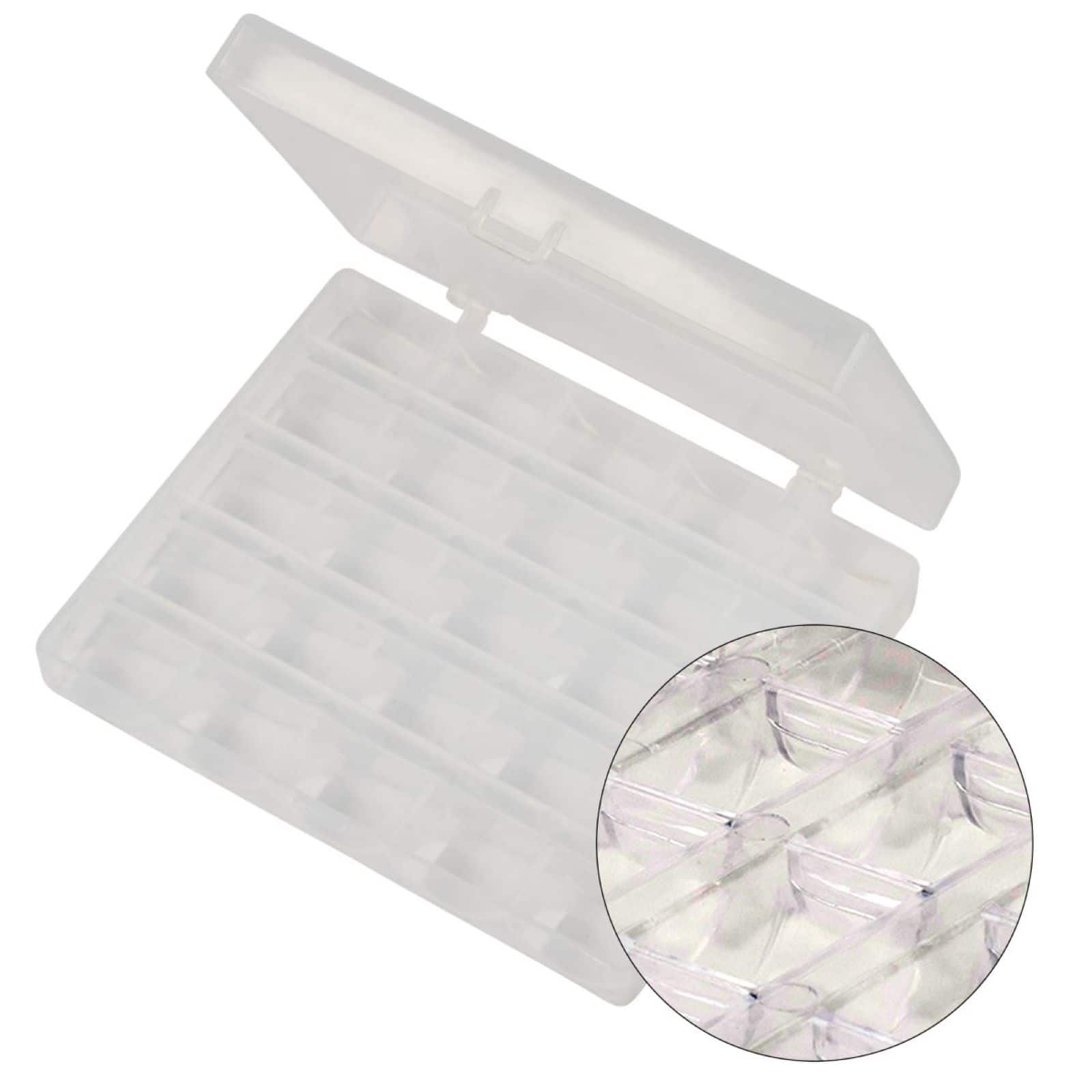 SINGER® Multicolor Class 15J Sewing Bobbin Set with Storage Case