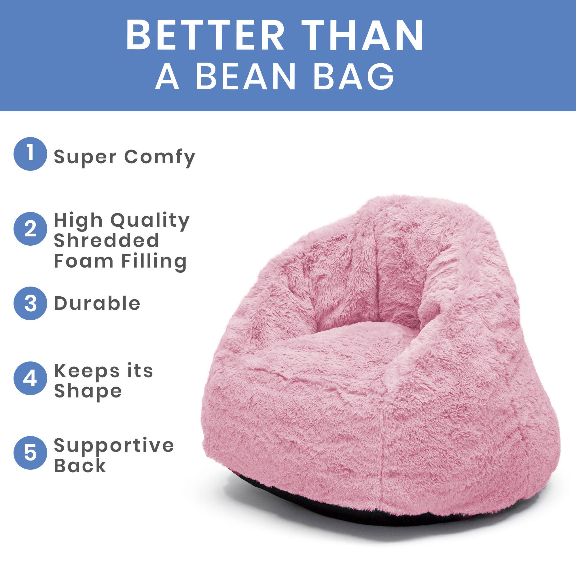 Delta Children 27" Cozee Fluffy Chair