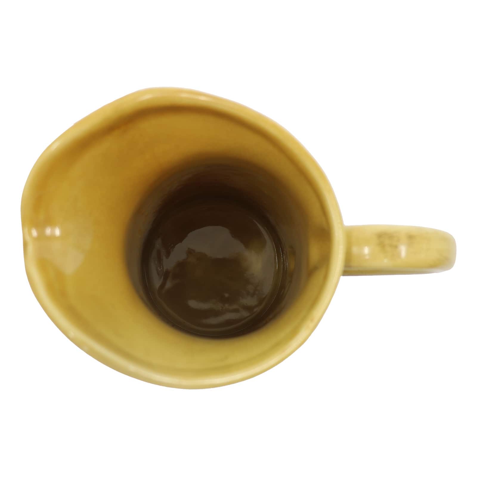 13.5" Yellow Ceramic Vase by Ashland®